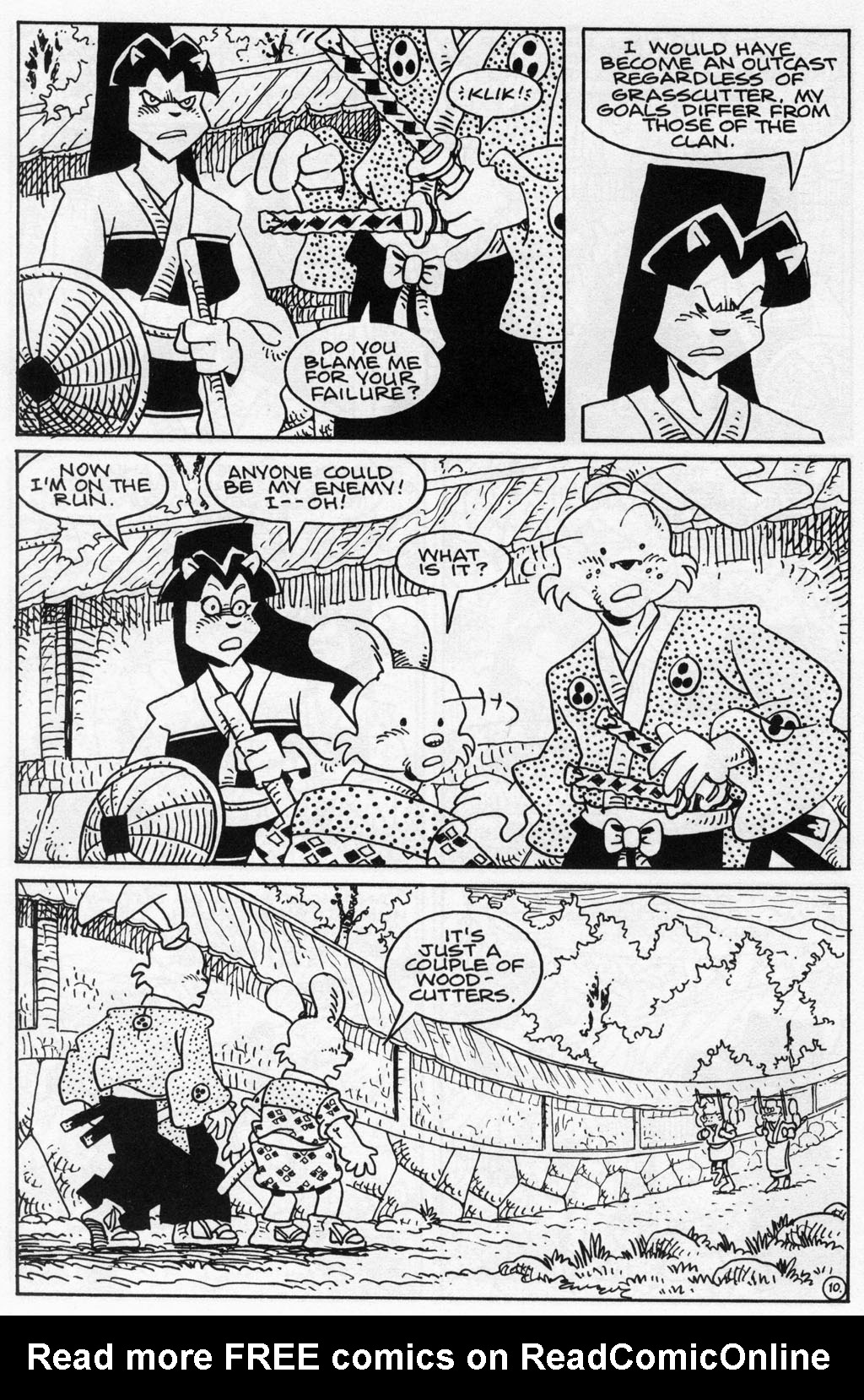Read online Usagi Yojimbo (1996) comic -  Issue #61 - 12