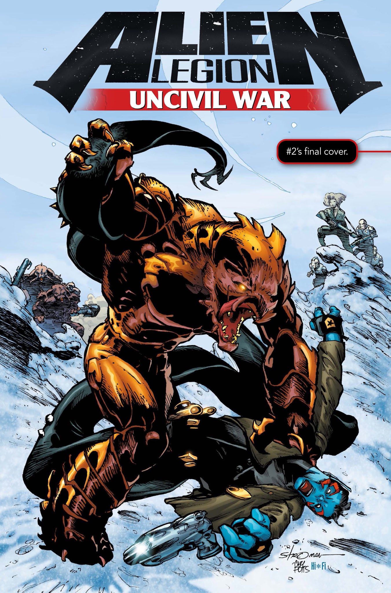 Read online Alien Legion: Uncivil War comic -  Issue # TPB - 118