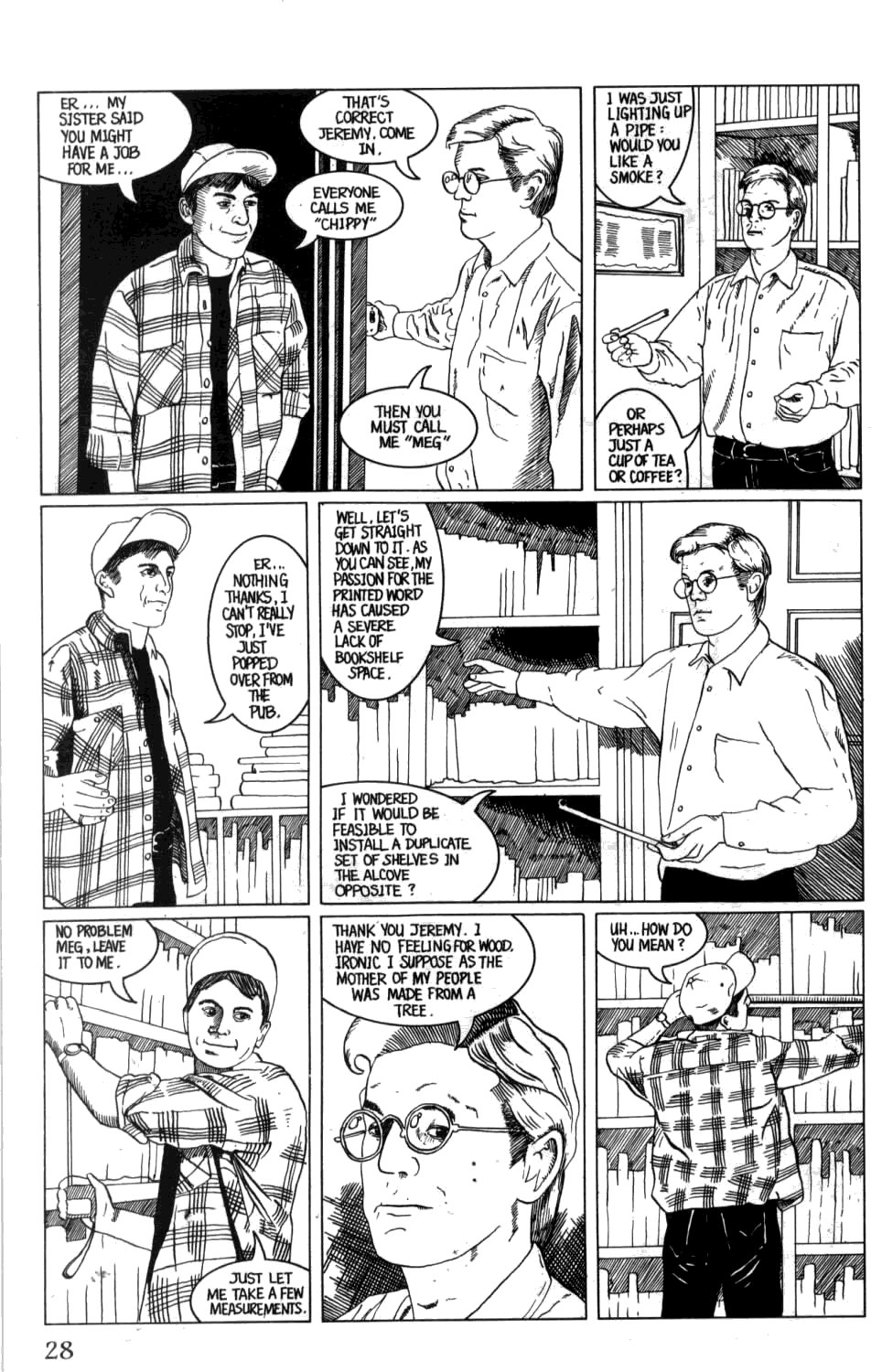 Read online Strangehaven comic -  Issue #1 - 28