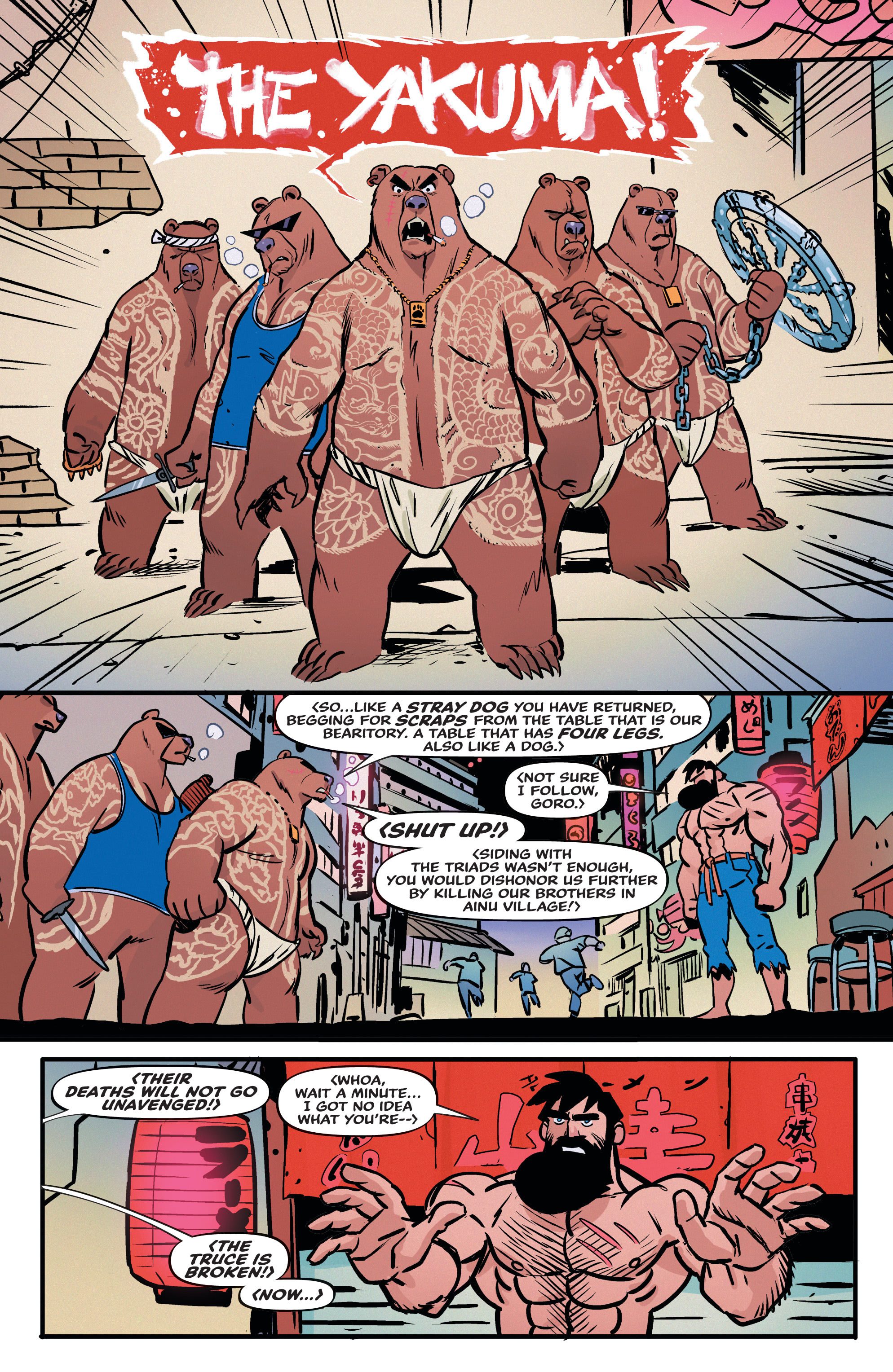 Read online Shirtless Bear-Fighter! 2 comic -  Issue #3 - 18