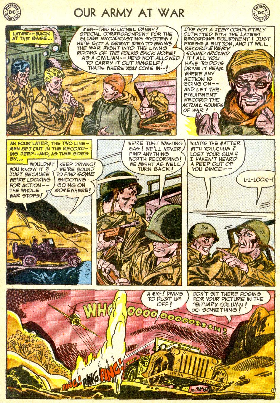 Read online Our Army at War (1952) comic -  Issue #10 - 4