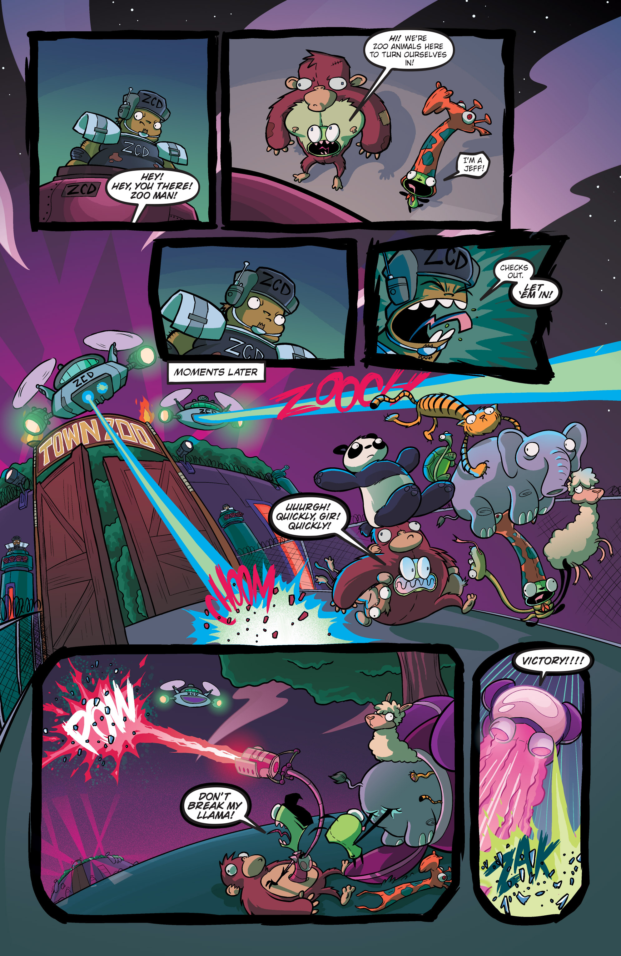 Read online Invader Zim comic -  Issue #19 - 19