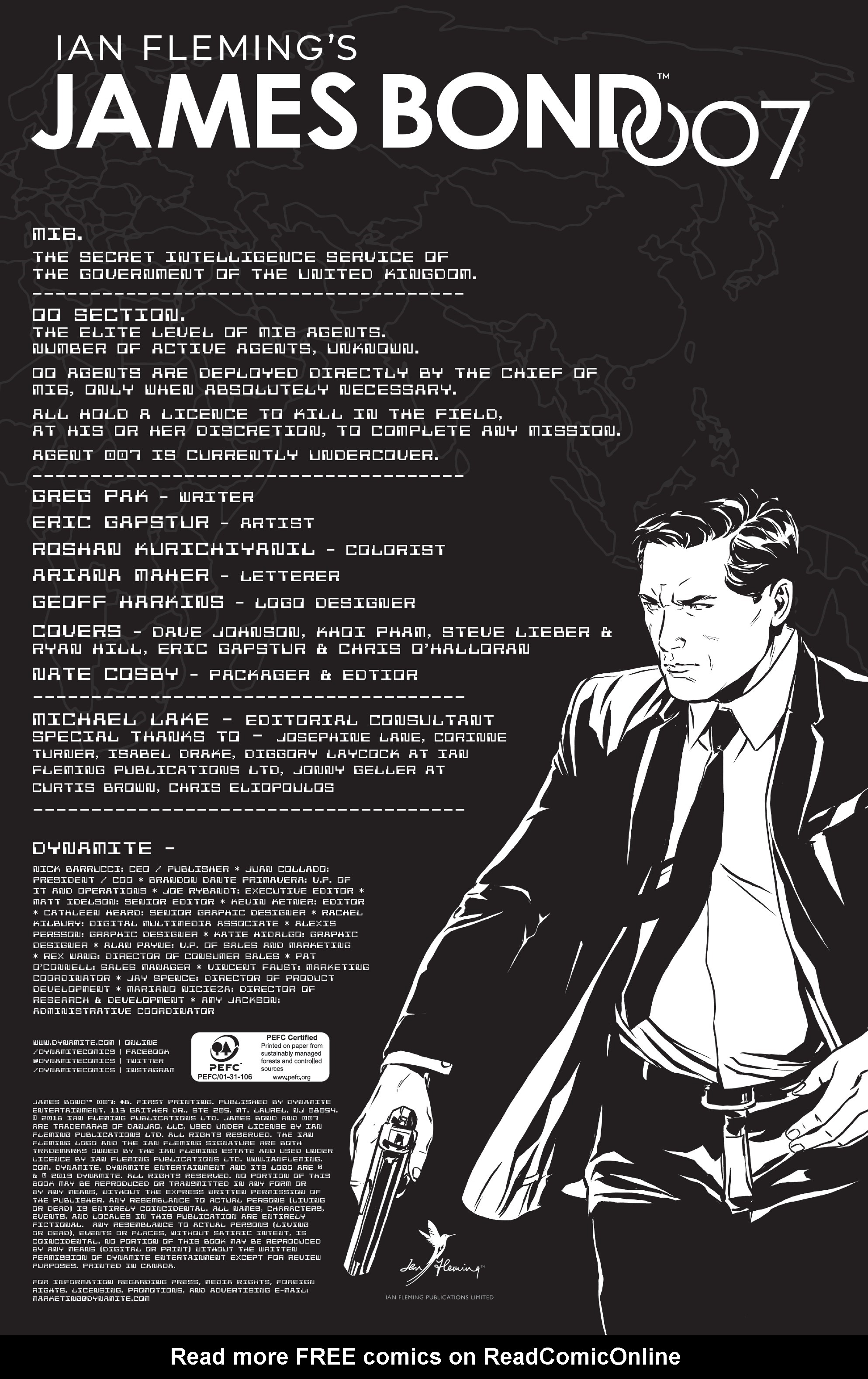 Read online James Bond: 007 comic -  Issue #8 - 2