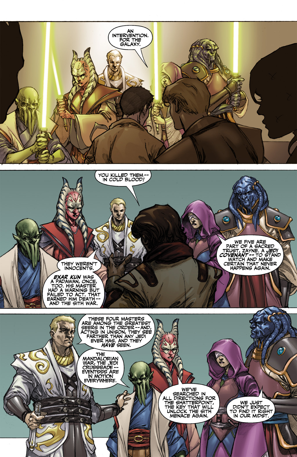 Read online Star Wars: Knights Of The Old Republic comic -  Issue #6 - 11