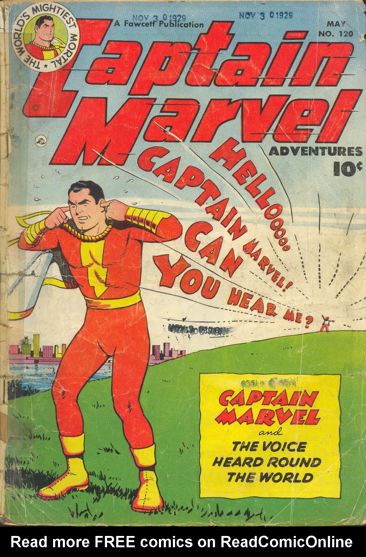 Read online Captain Marvel Adventures comic -  Issue #120 - 1