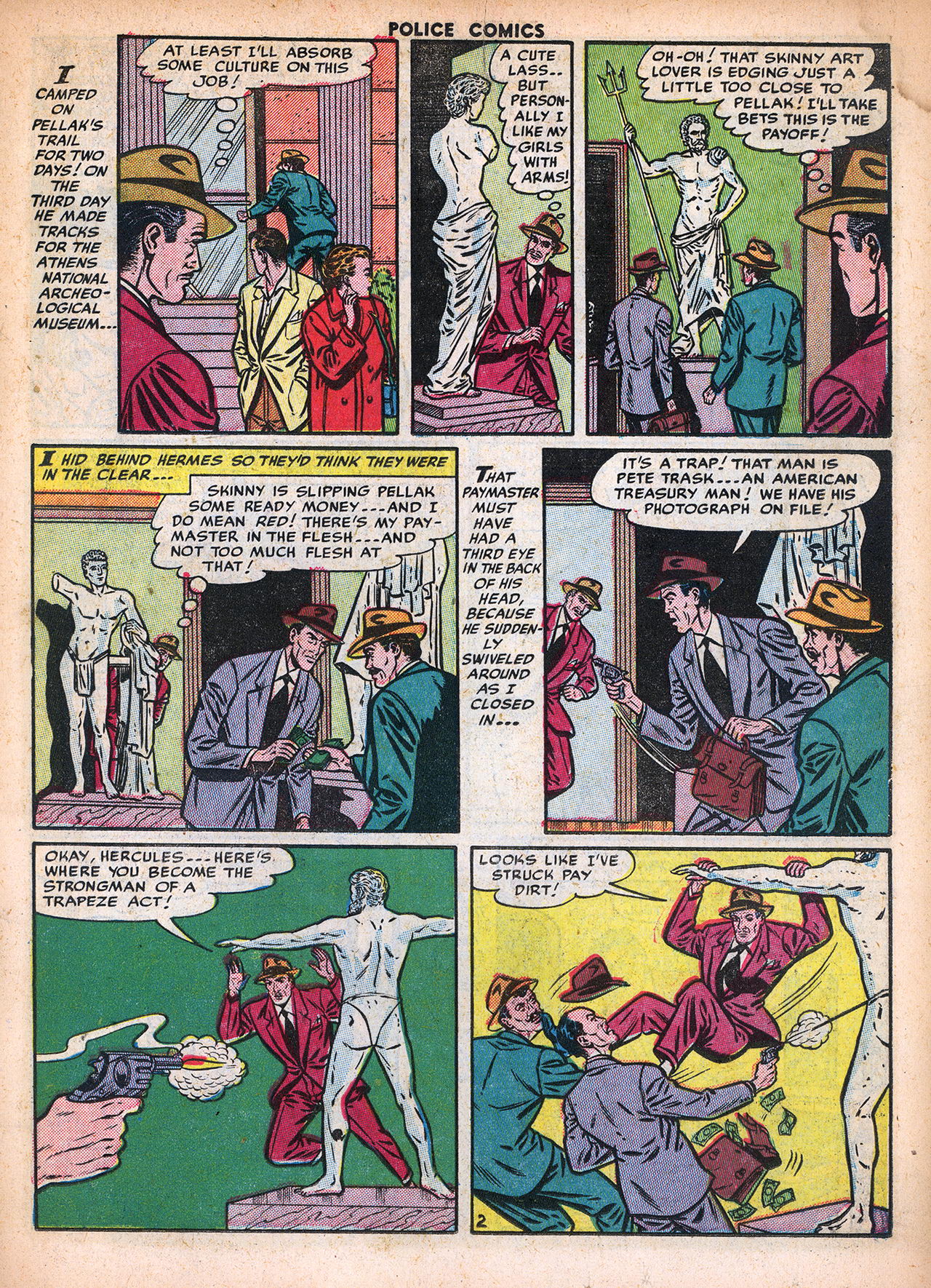 Read online Police Comics comic -  Issue #117 - 19