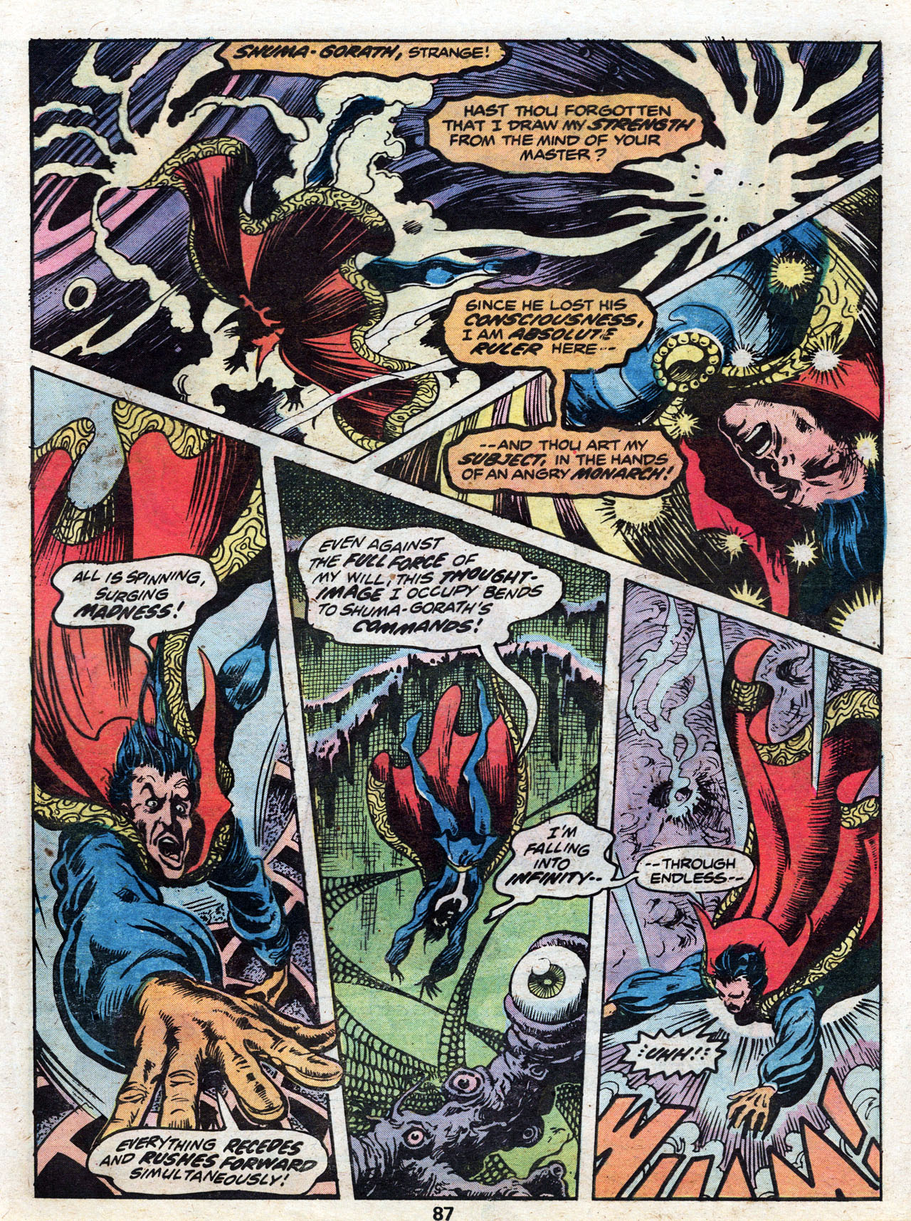 Read online Marvel Treasury Edition comic -  Issue #6 - 85