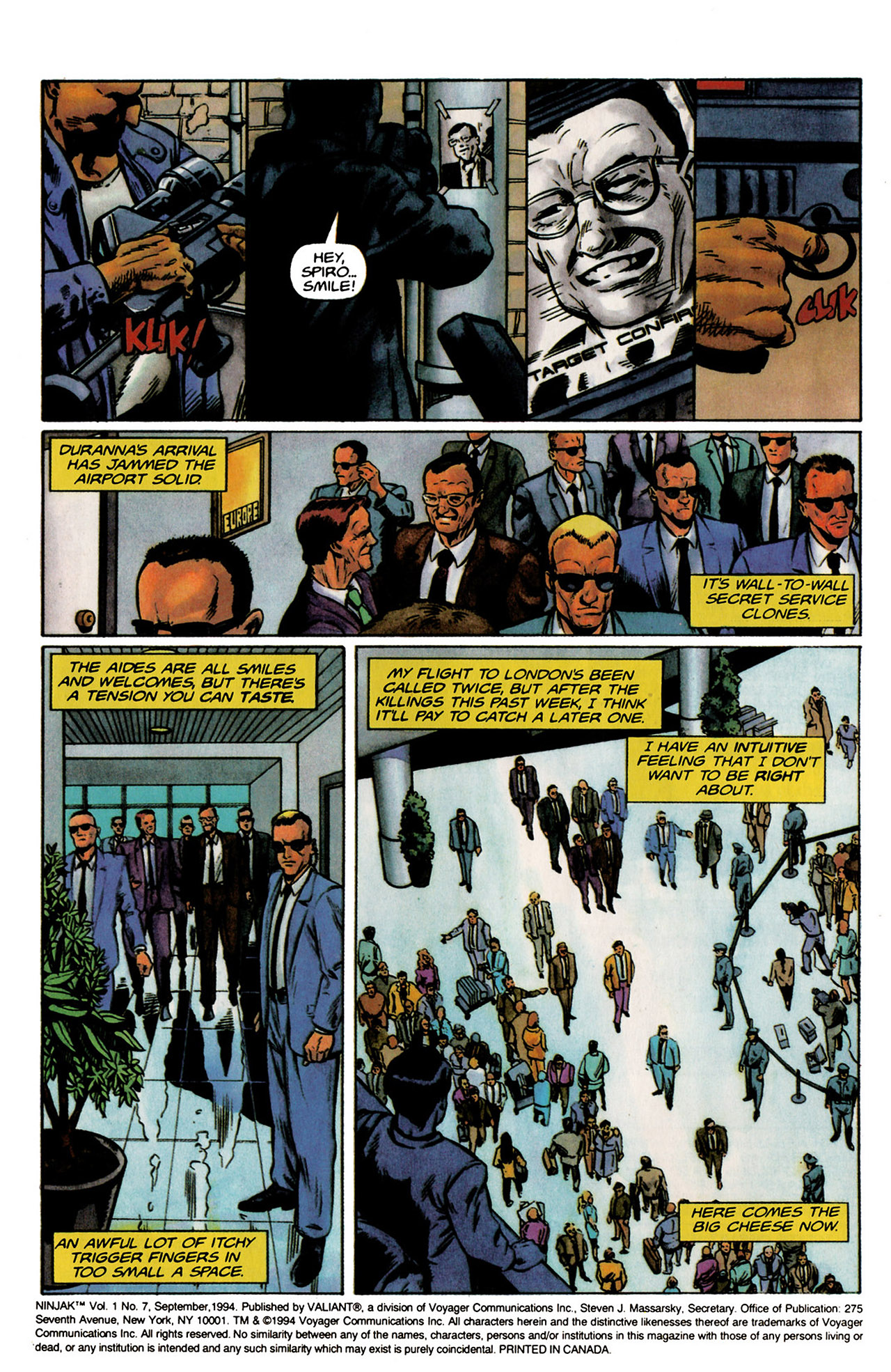 Read online Ninjak (1994) comic -  Issue #7 - 3