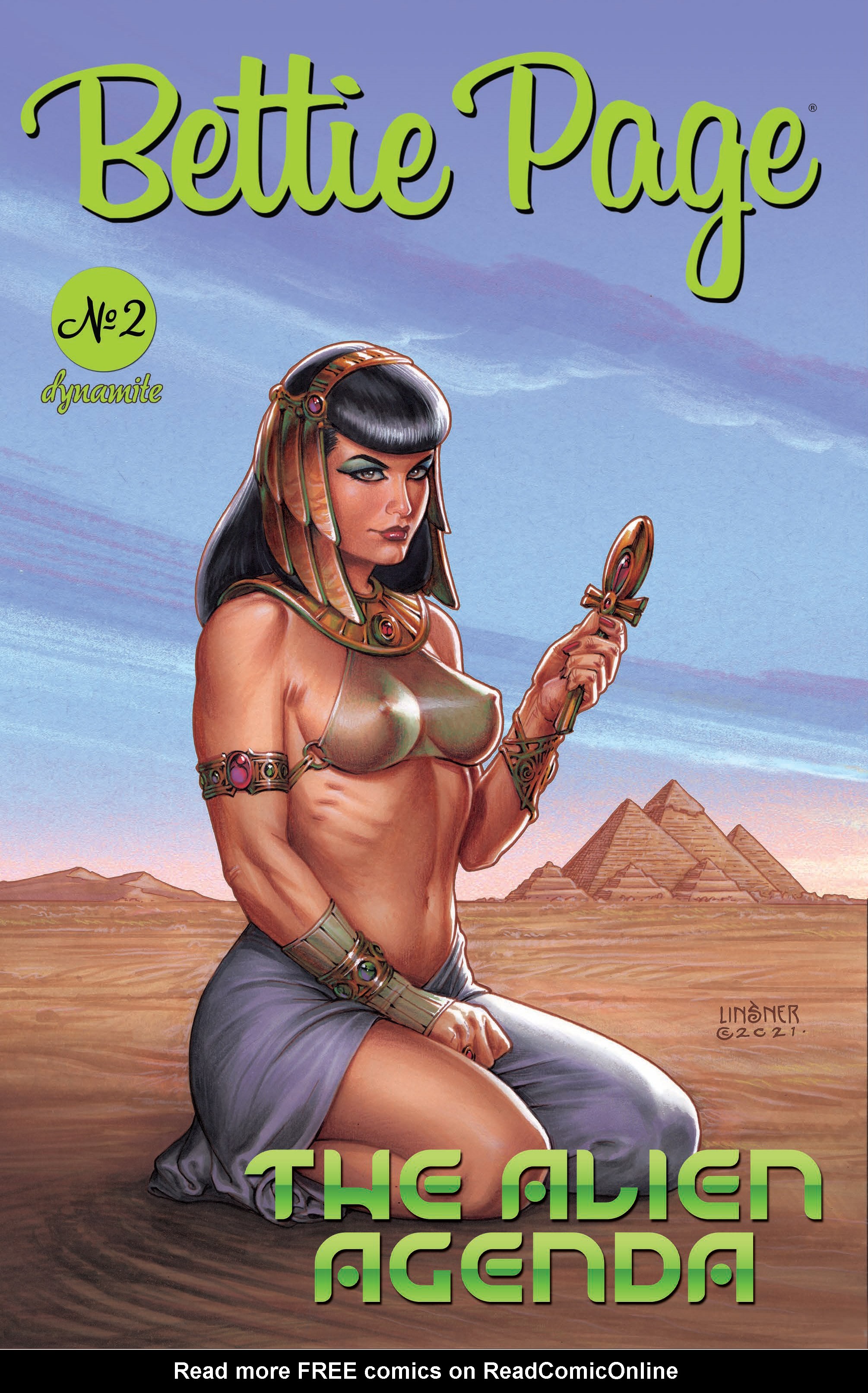 Read online Bettie Page: The Alien Agenda comic -  Issue #2 - 1