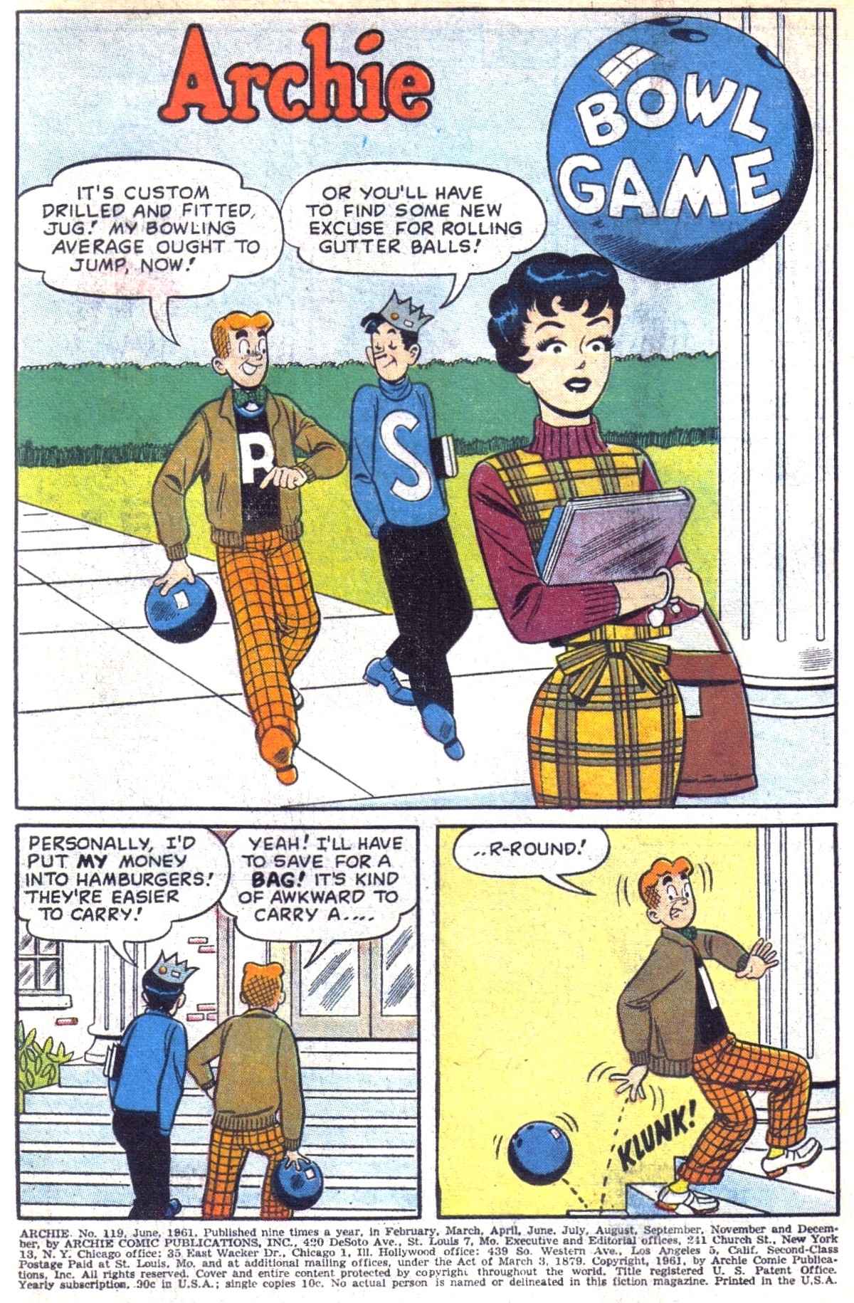 Read online Archie (1960) comic -  Issue #119 - 3