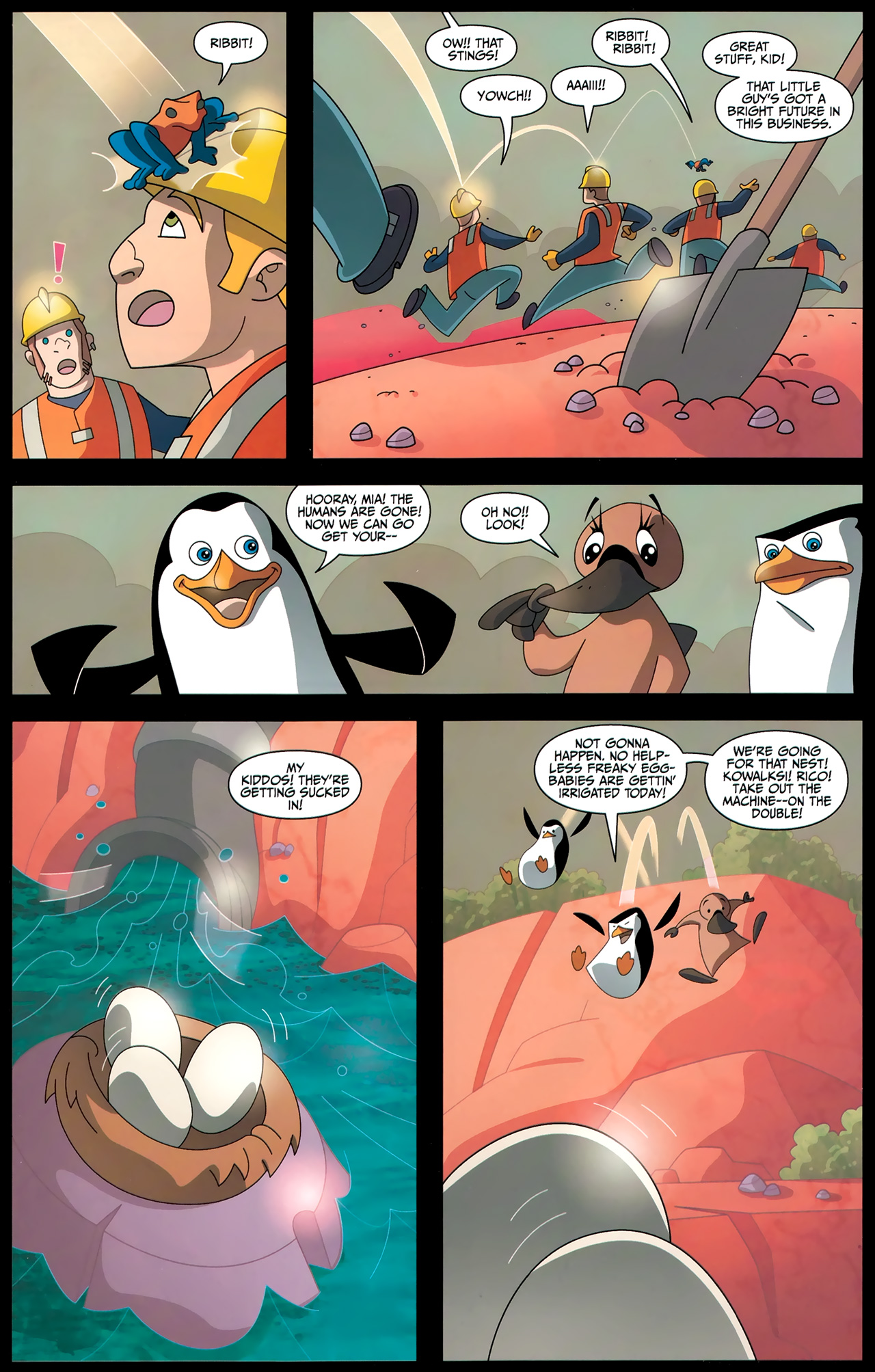 Read online Penguins of Madagascar comic -  Issue #4 - 9