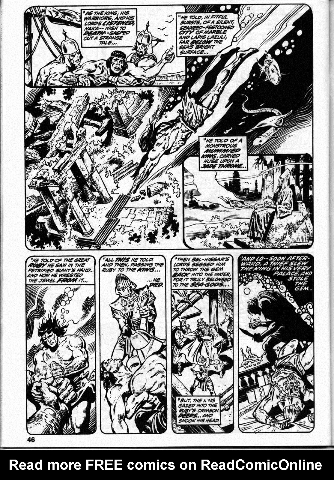 Read online The Savage Sword Of Conan comic -  Issue #59 - 53