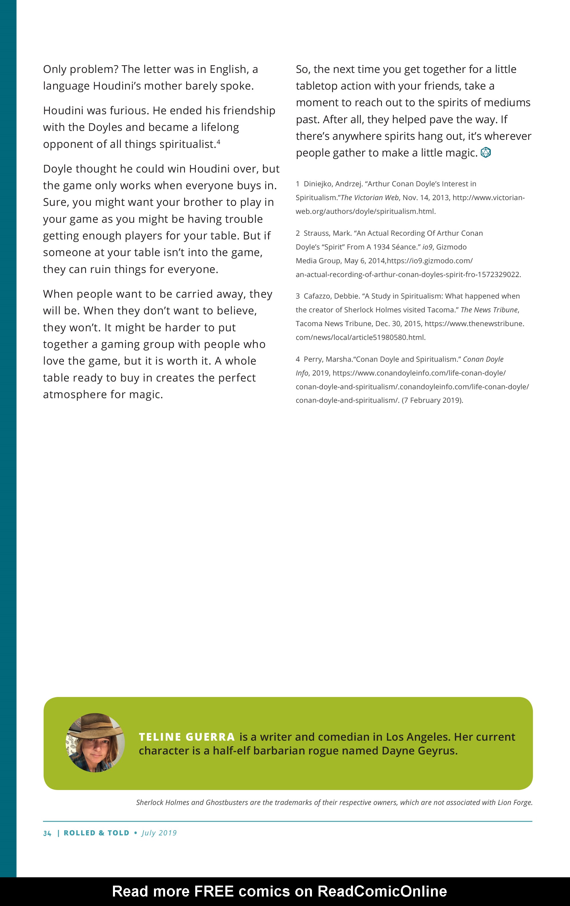 Read online Rolled & Told comic -  Issue #11 - 34