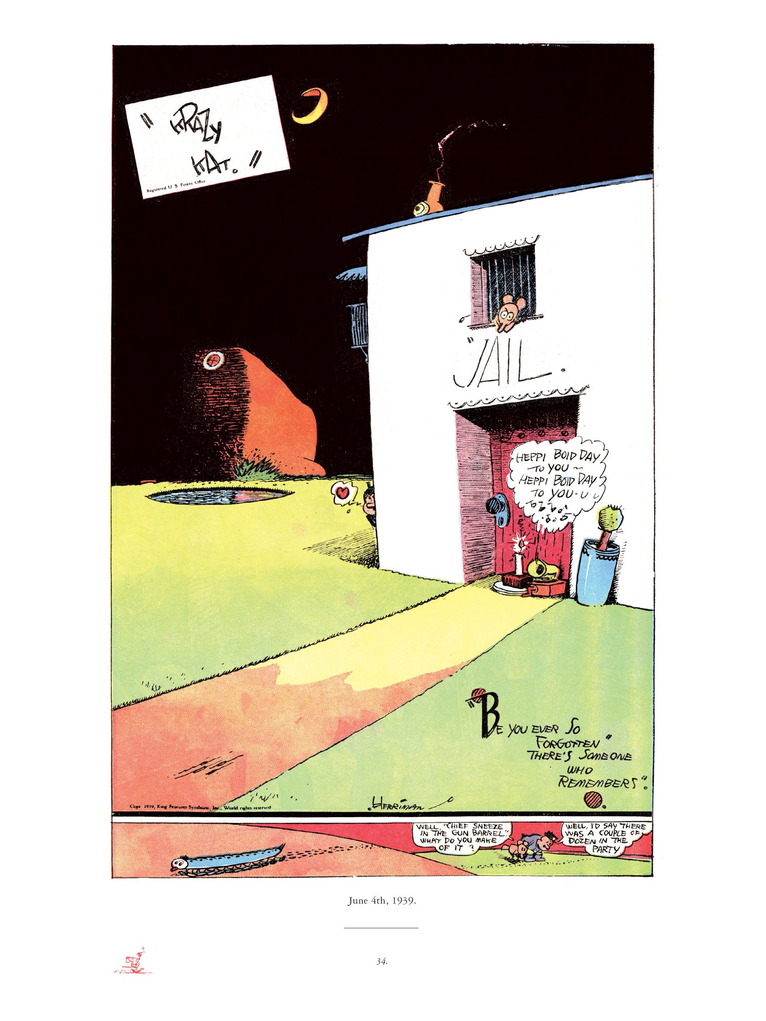 Read online Krazy & Ignatz comic -  Issue # TPB 11 - 34