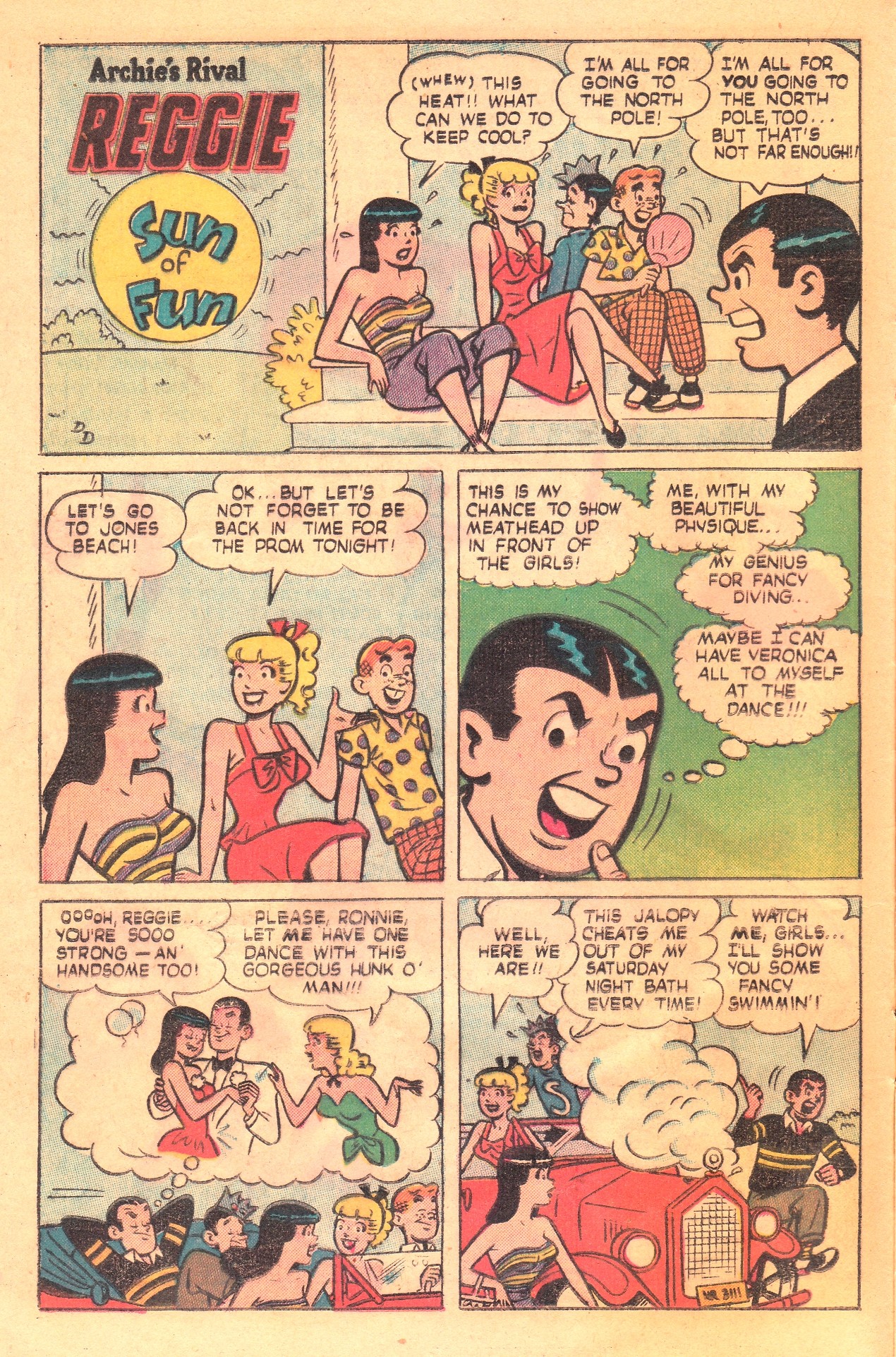 Read online Archie's Rival Reggie comic -  Issue #6 - 14