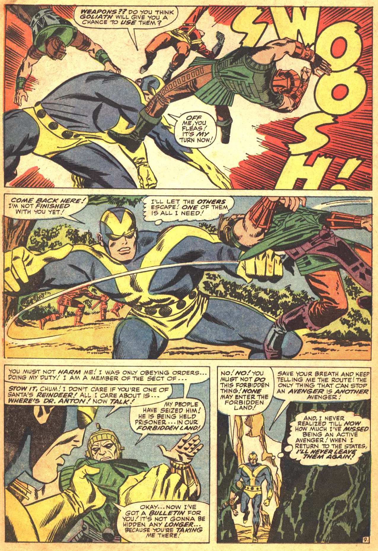 Read online The Avengers (1963) comic -  Issue #30 - 10