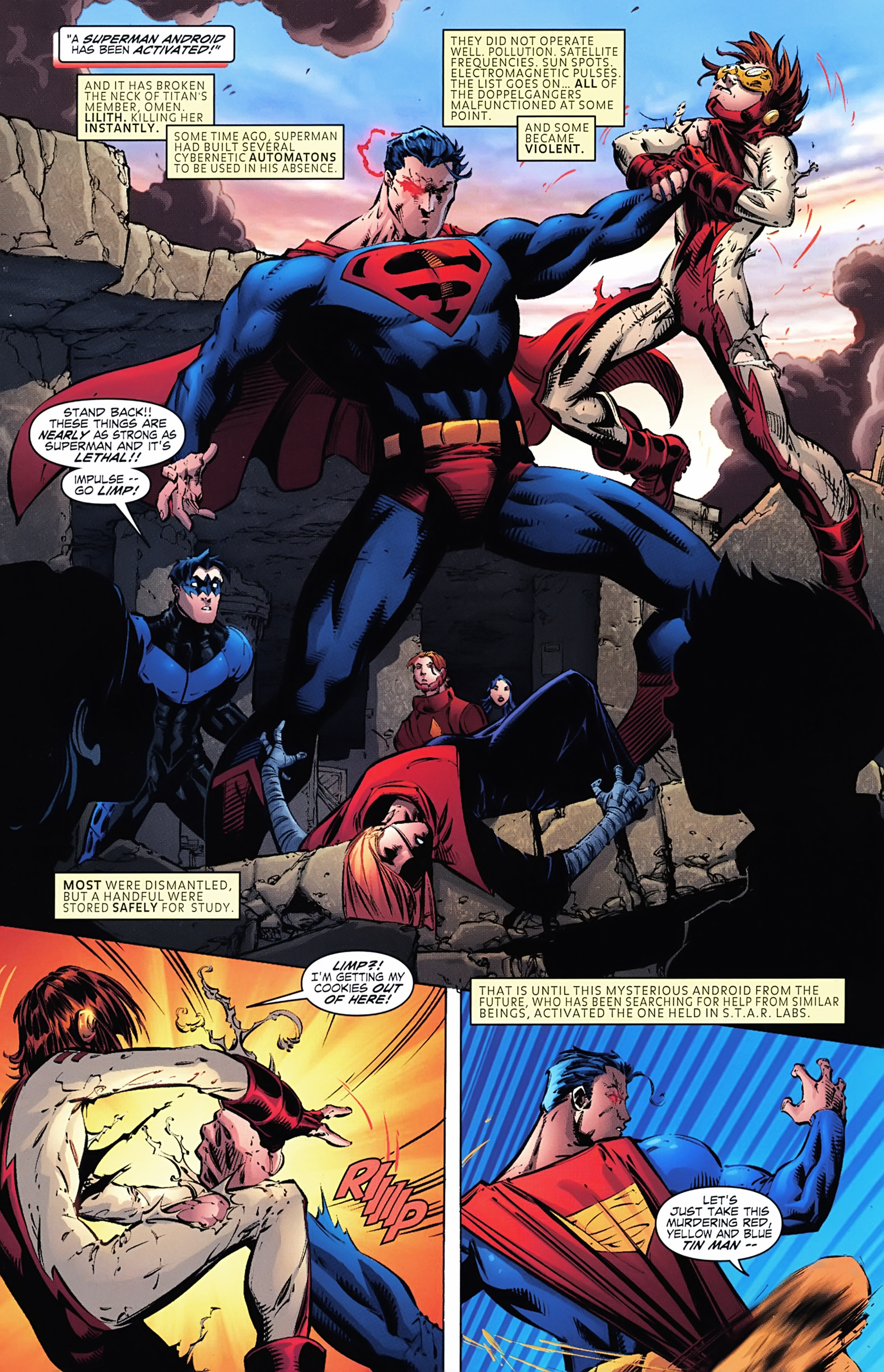 Read online Titans/Young Justice: Graduation Day comic -  Issue #3 - 4