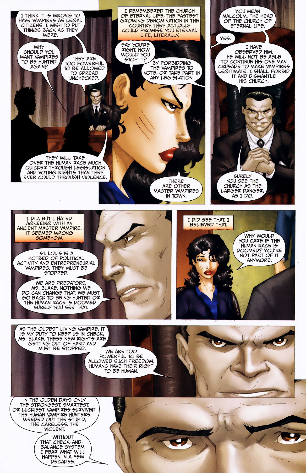 Read online Anita Blake, Vampire Hunter: Circus of the Damned - The Ingenue comic -  Issue #5 - 8