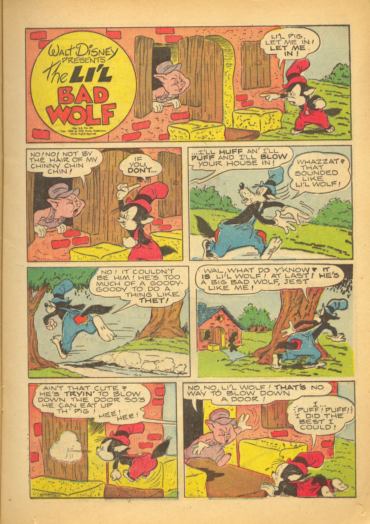 Read online Walt Disney's Comics and Stories comic -  Issue #94 - 21