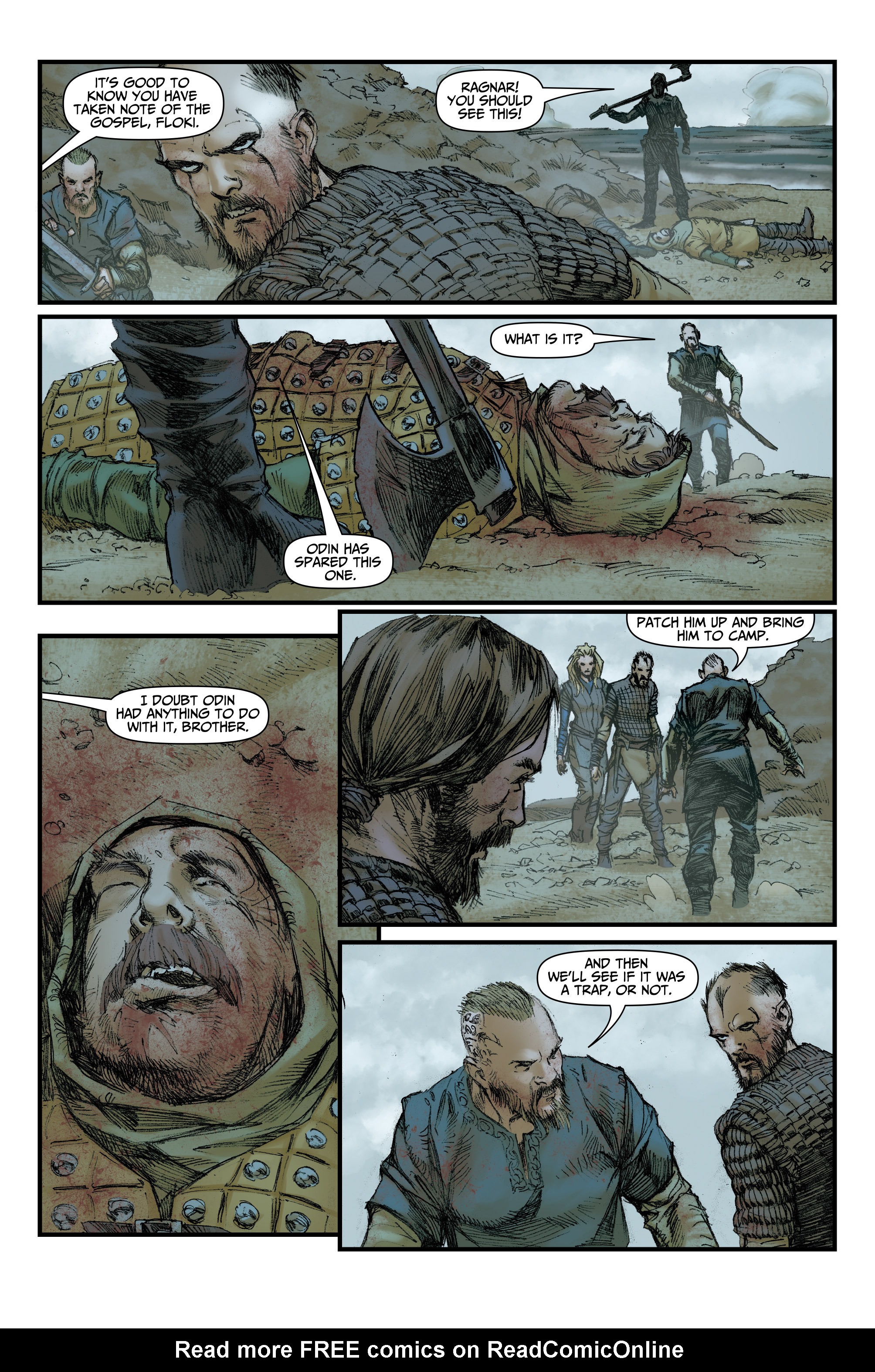 Read online Vikings: Godhead comic -  Issue #3 - 7