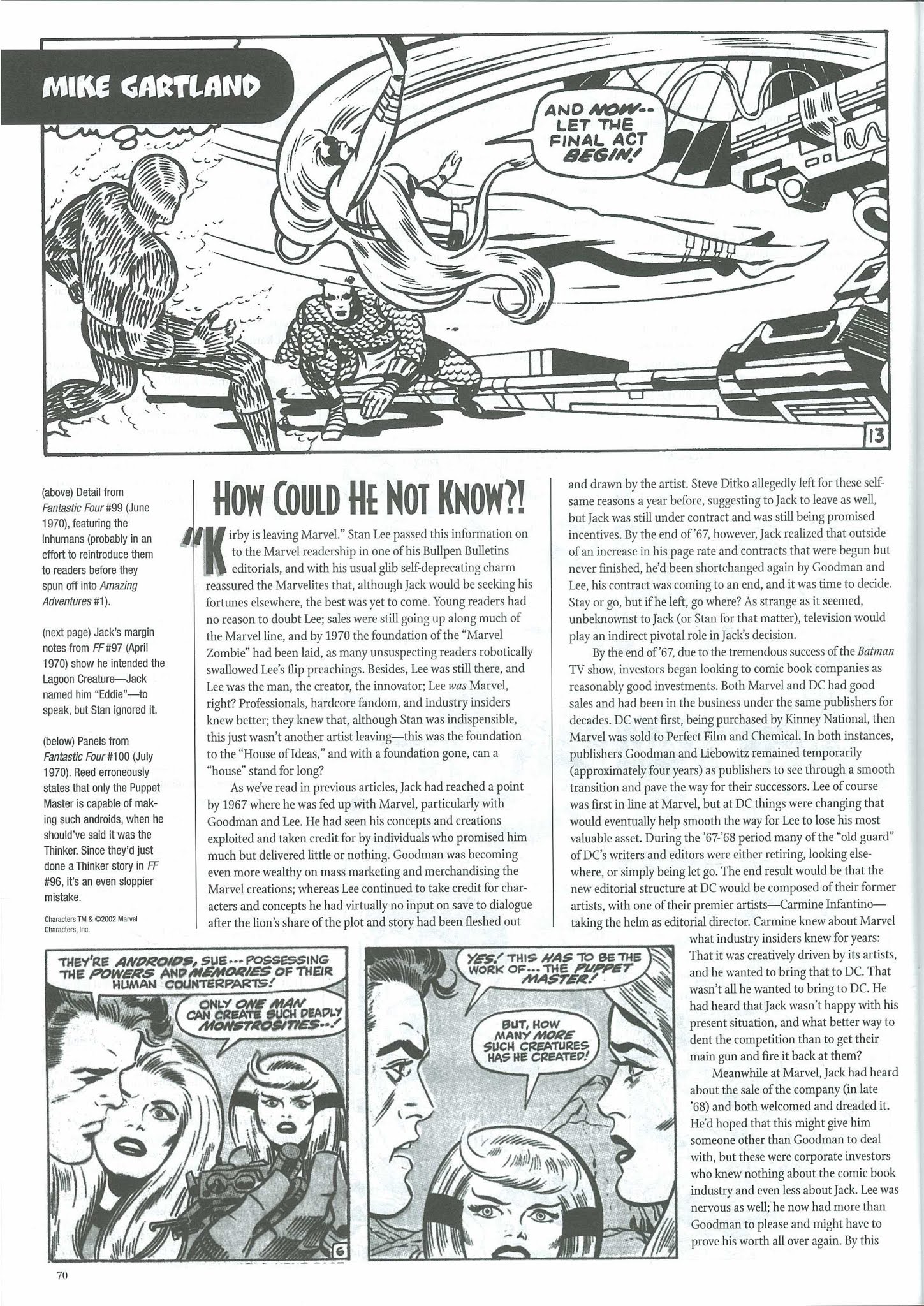 Read online The Jack Kirby Collector comic -  Issue #36 - 72