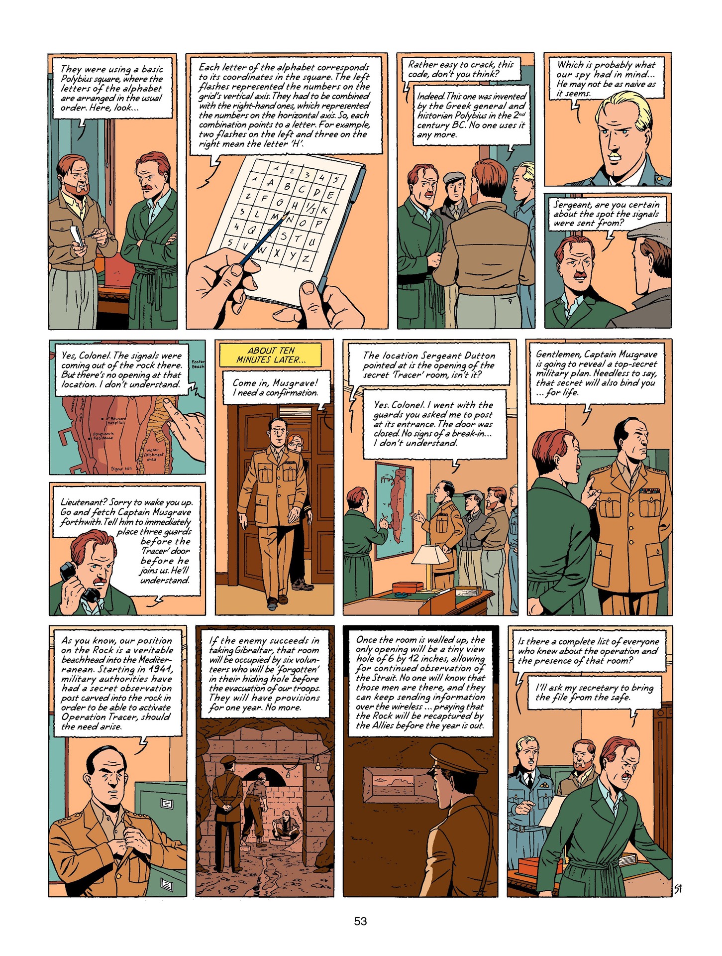 Read online Blake & Mortimer comic -  Issue #21 - 53