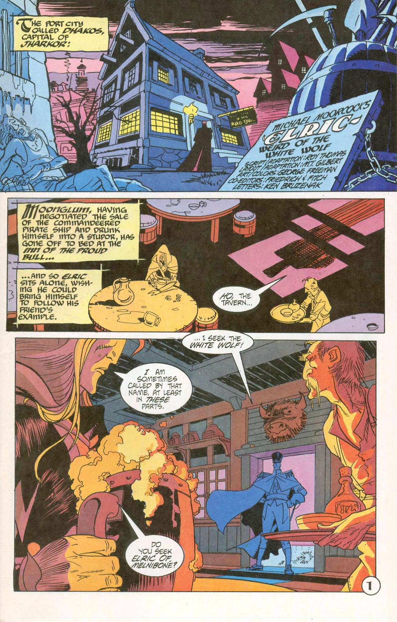 Read online Elric: Weird of the White Wolf comic -  Issue #4 - 3