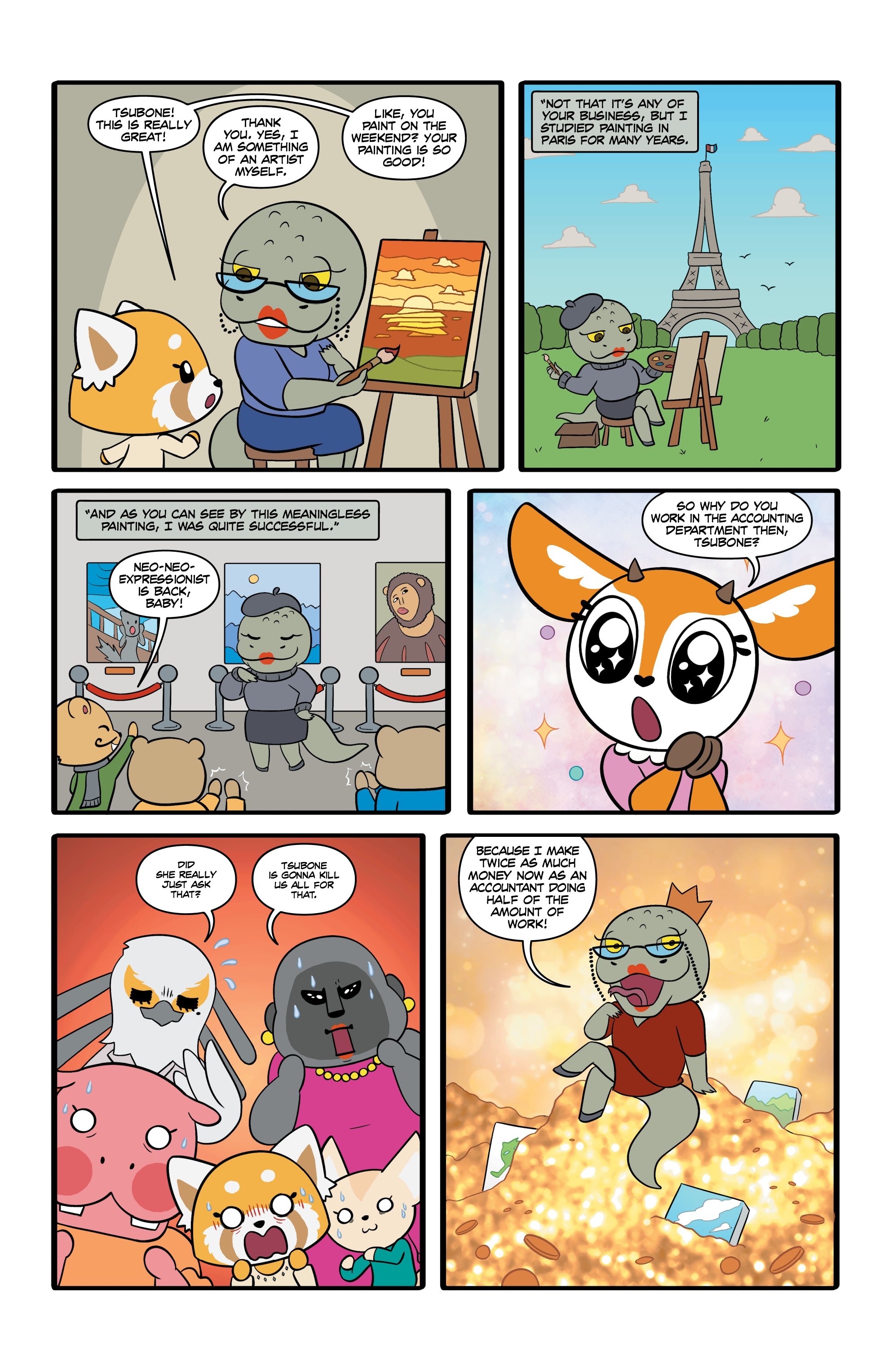 Read online Aggretsuko: Meet Her World comic -  Issue #2 - 10