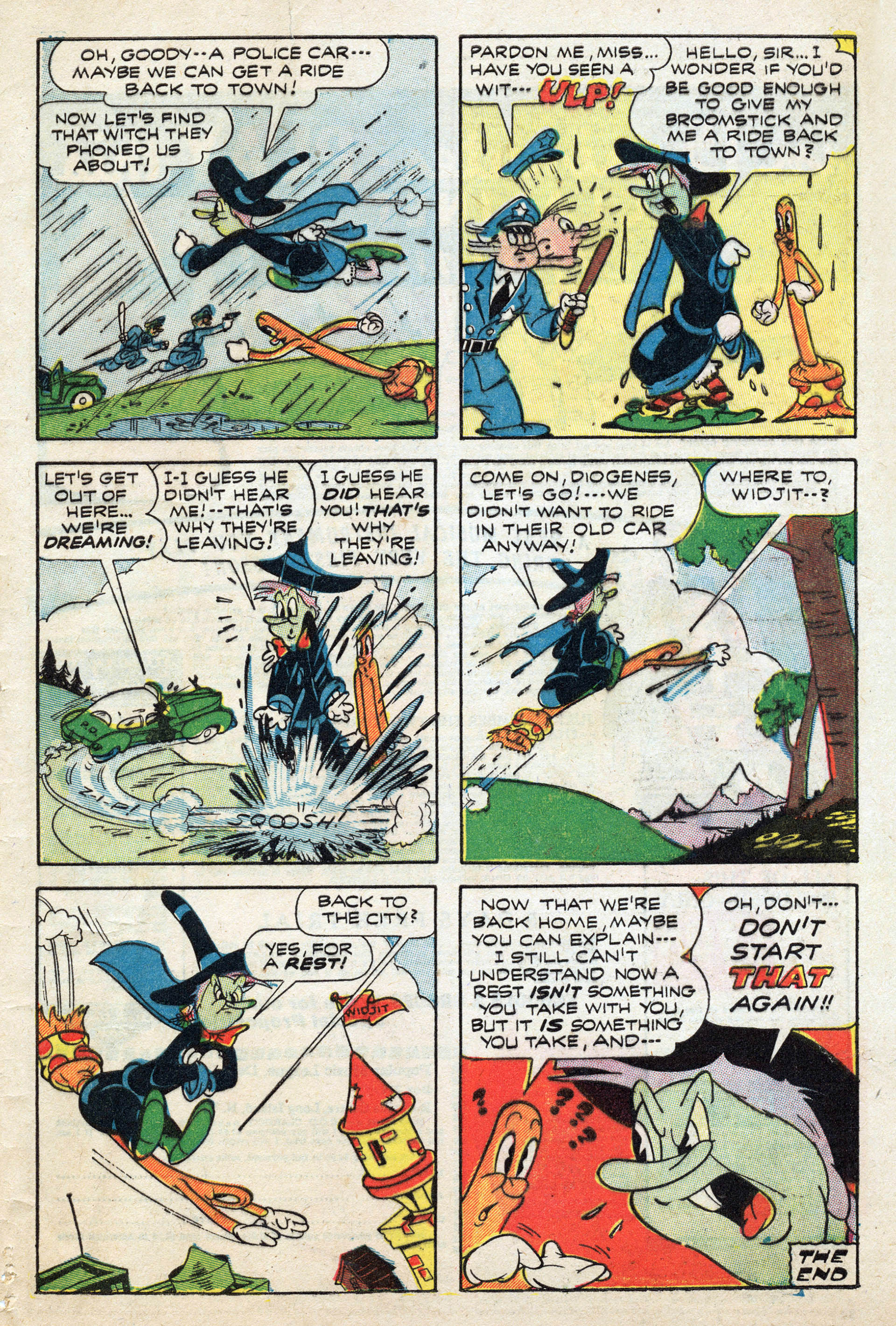 Read online Comedy Comics (1942) comic -  Issue #25 - 49