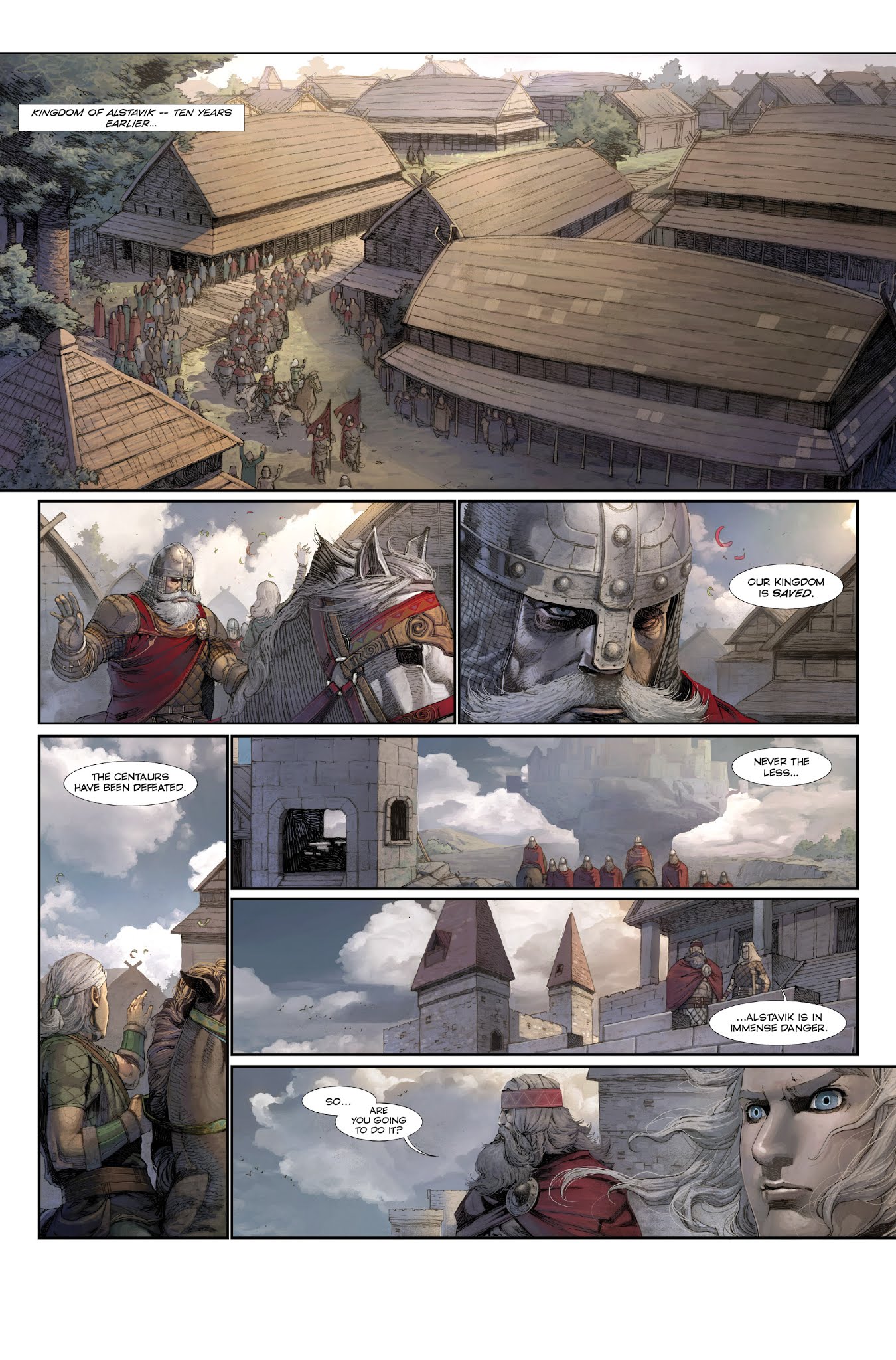 Read online Konungar: War of Crowns comic -  Issue #1 - 28