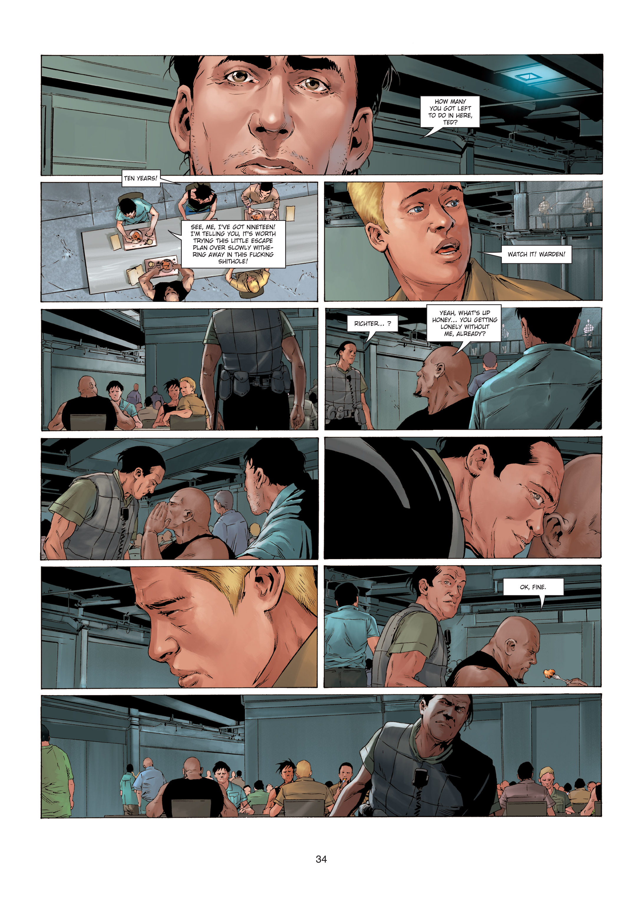 Read online Deepwater Prison comic -  Issue #1 - 34