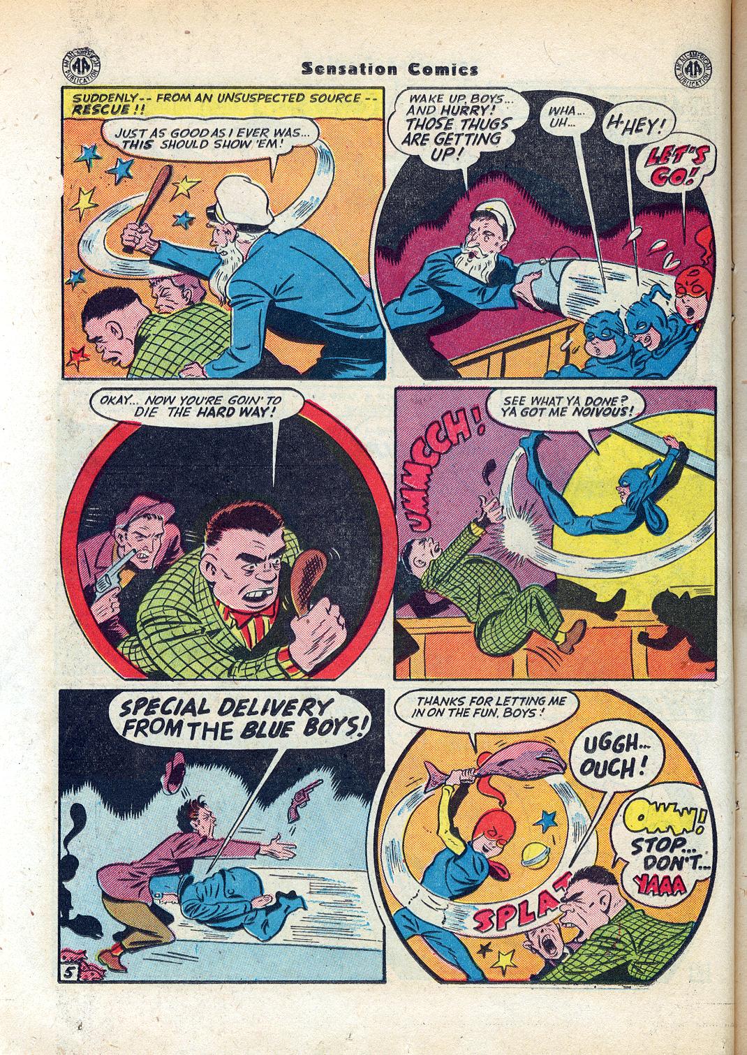 Read online Sensation (Mystery) Comics comic -  Issue #45 - 20