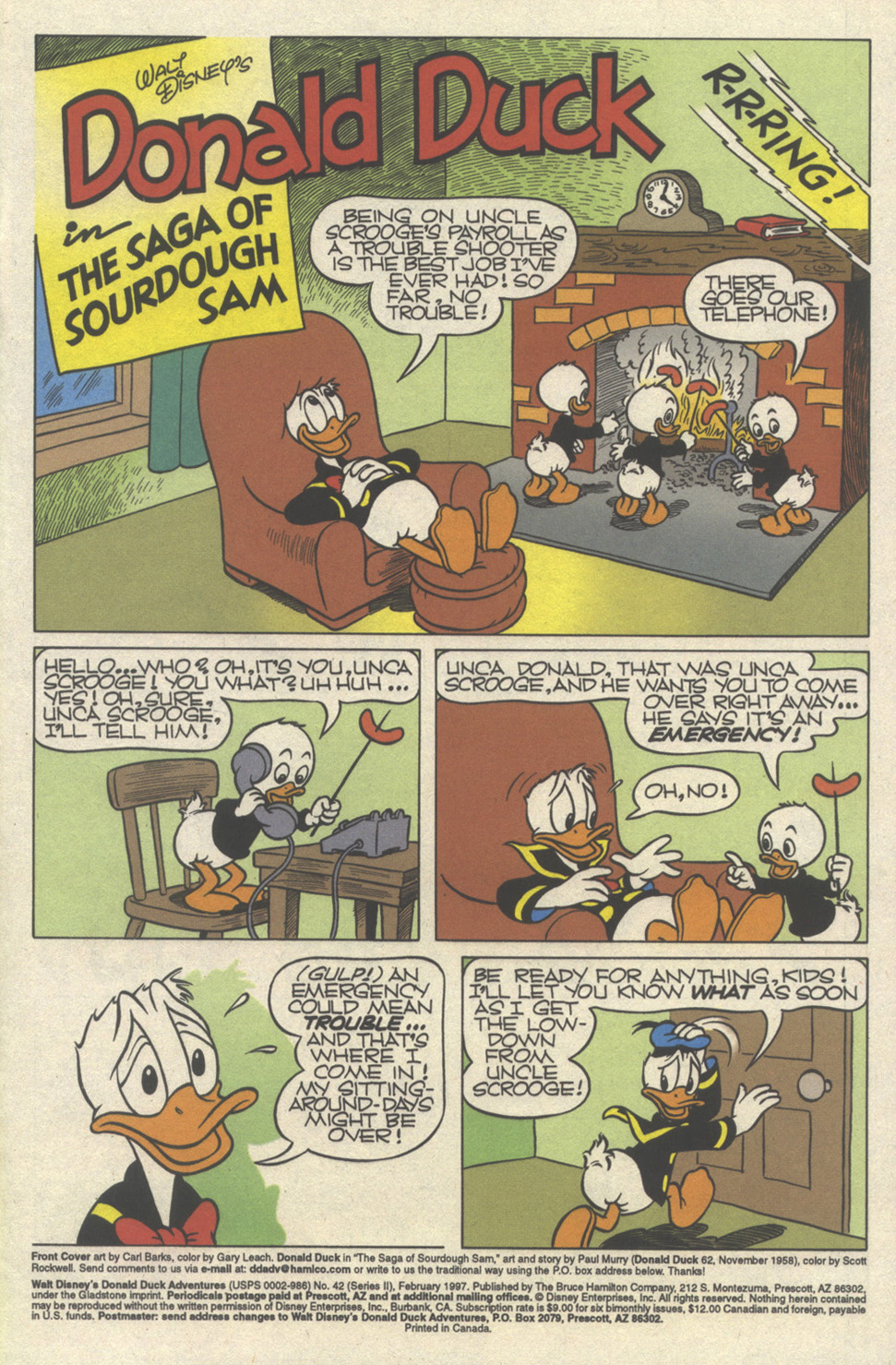 Read online Walt Disney's Donald Duck Adventures (1987) comic -  Issue #42 - 3