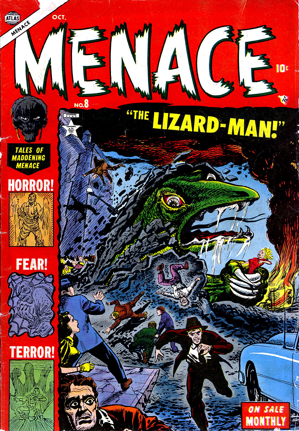Read online Menace comic -  Issue #8 - 1