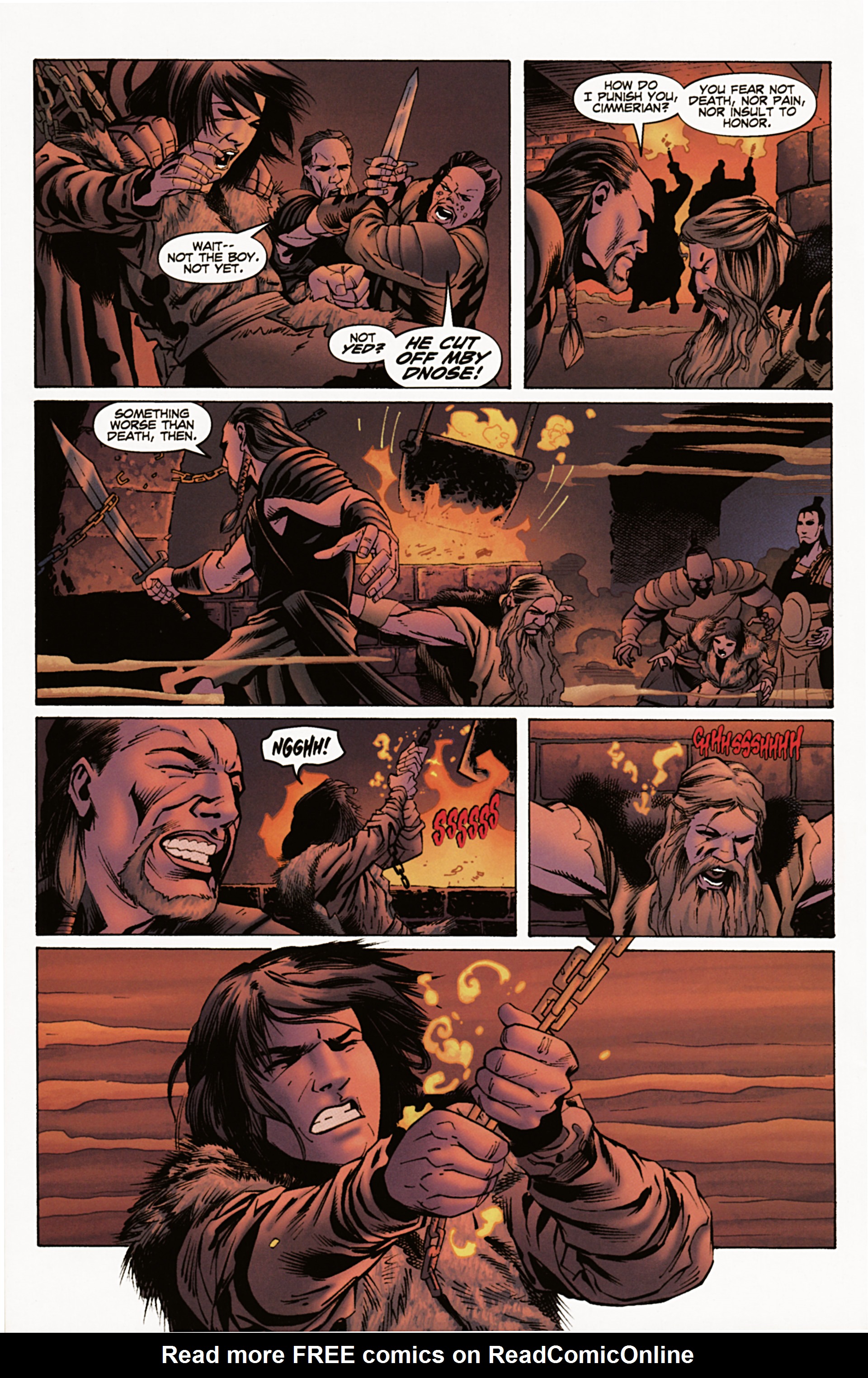 Read online Conan the Barbarian: The Mask of Acheron comic -  Issue # Full - 17