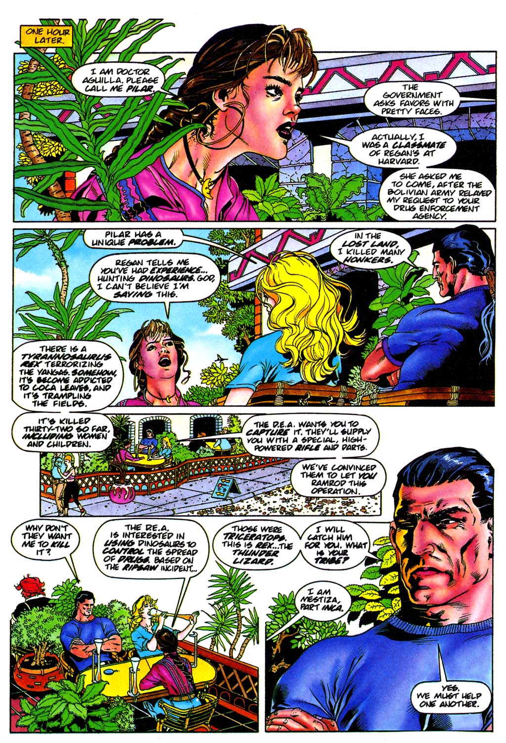 Read online Turok, Dinosaur Hunter (1993) comic -  Issue #28 - 4