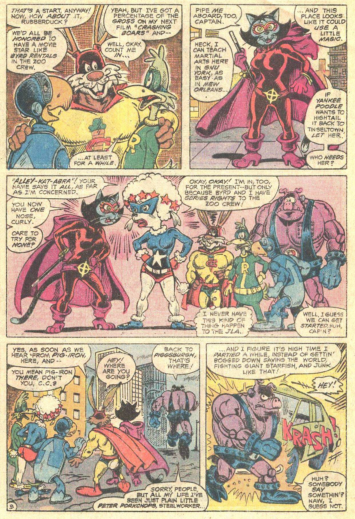 Read online Captain Carrot and His Amazing Zoo Crew! comic -  Issue #2 - 4