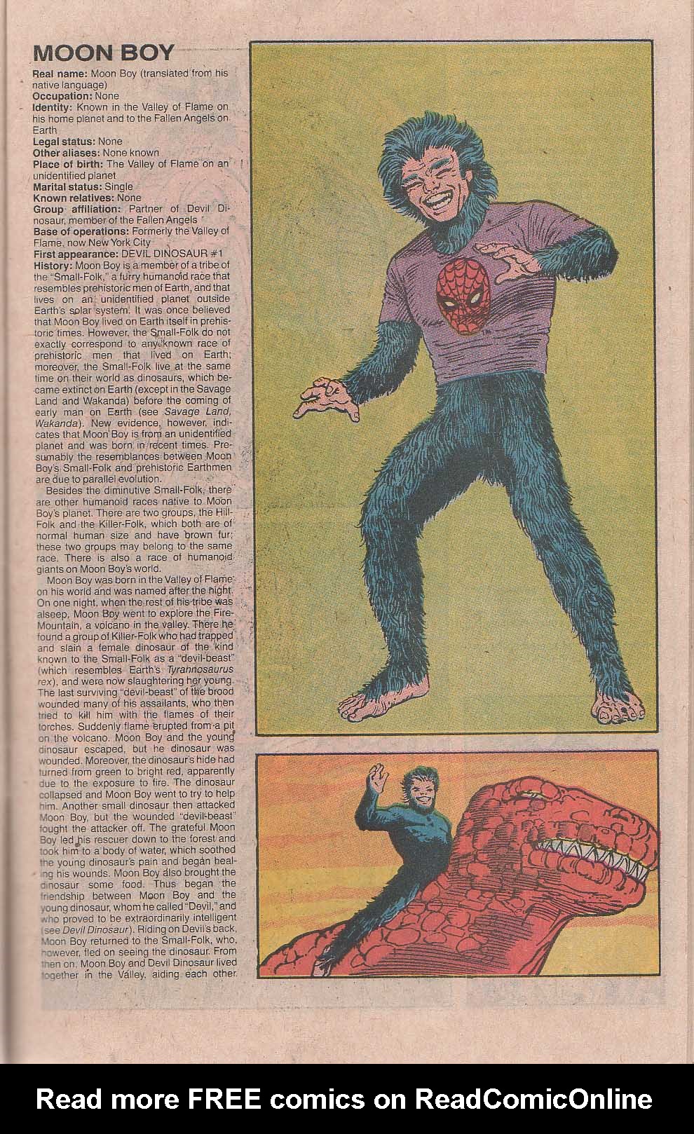 Read online The Official Handbook of the Marvel Universe: Update '89 comic -  Issue #8 - 23