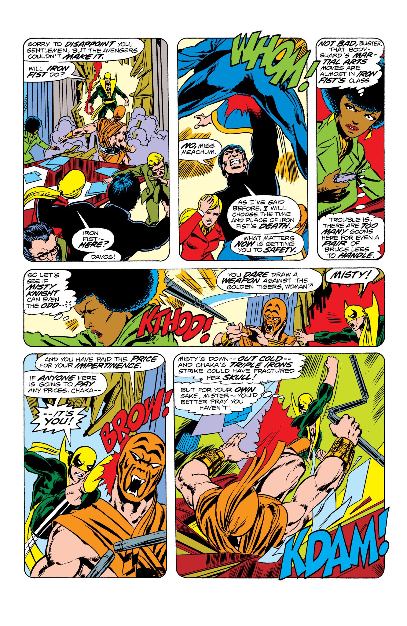 Read online Marvel Masterworks: Iron Fist comic -  Issue # TPB 2 (Part 2) - 21