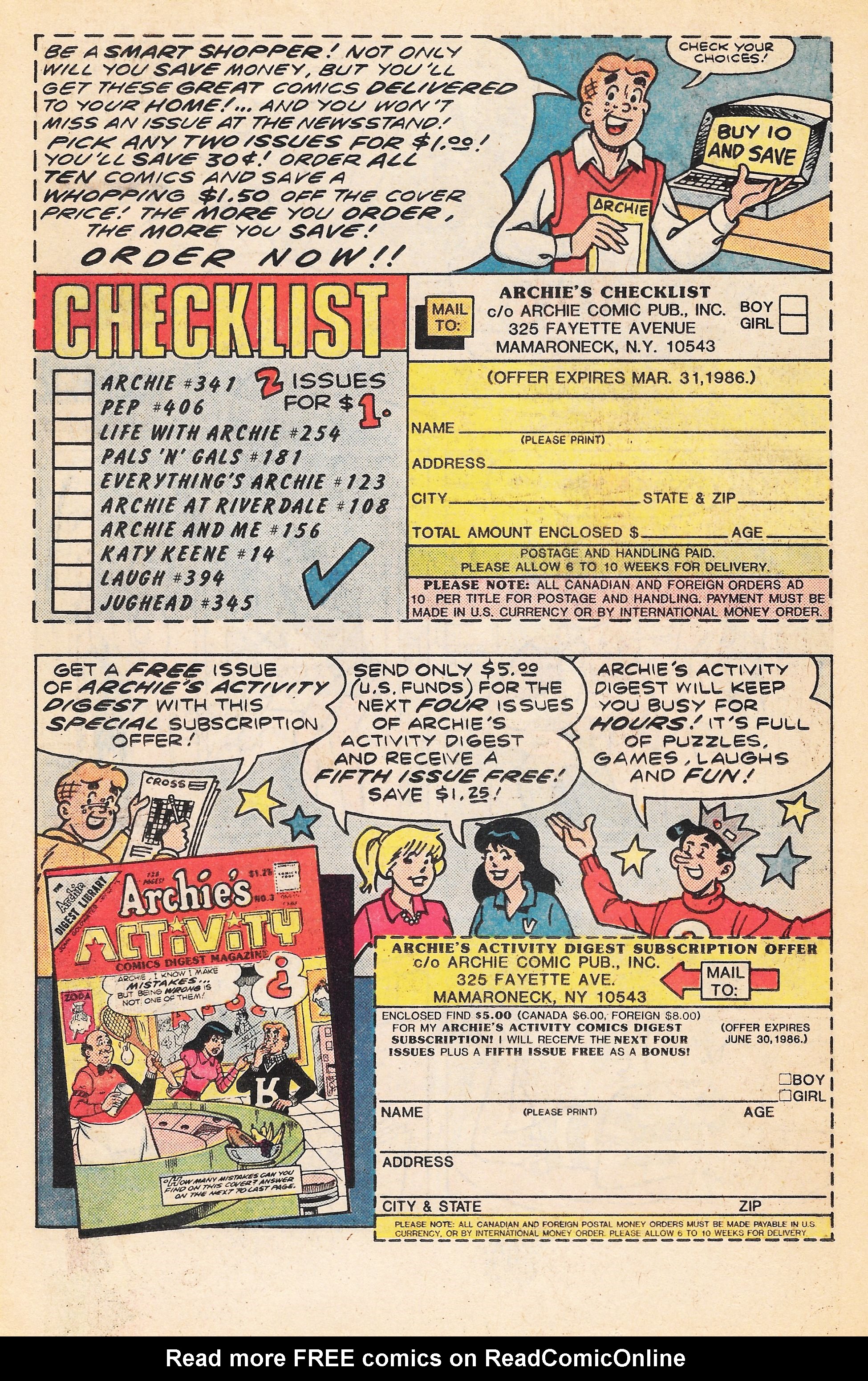 Read online Betty's Diary comic -  Issue #1 - 18