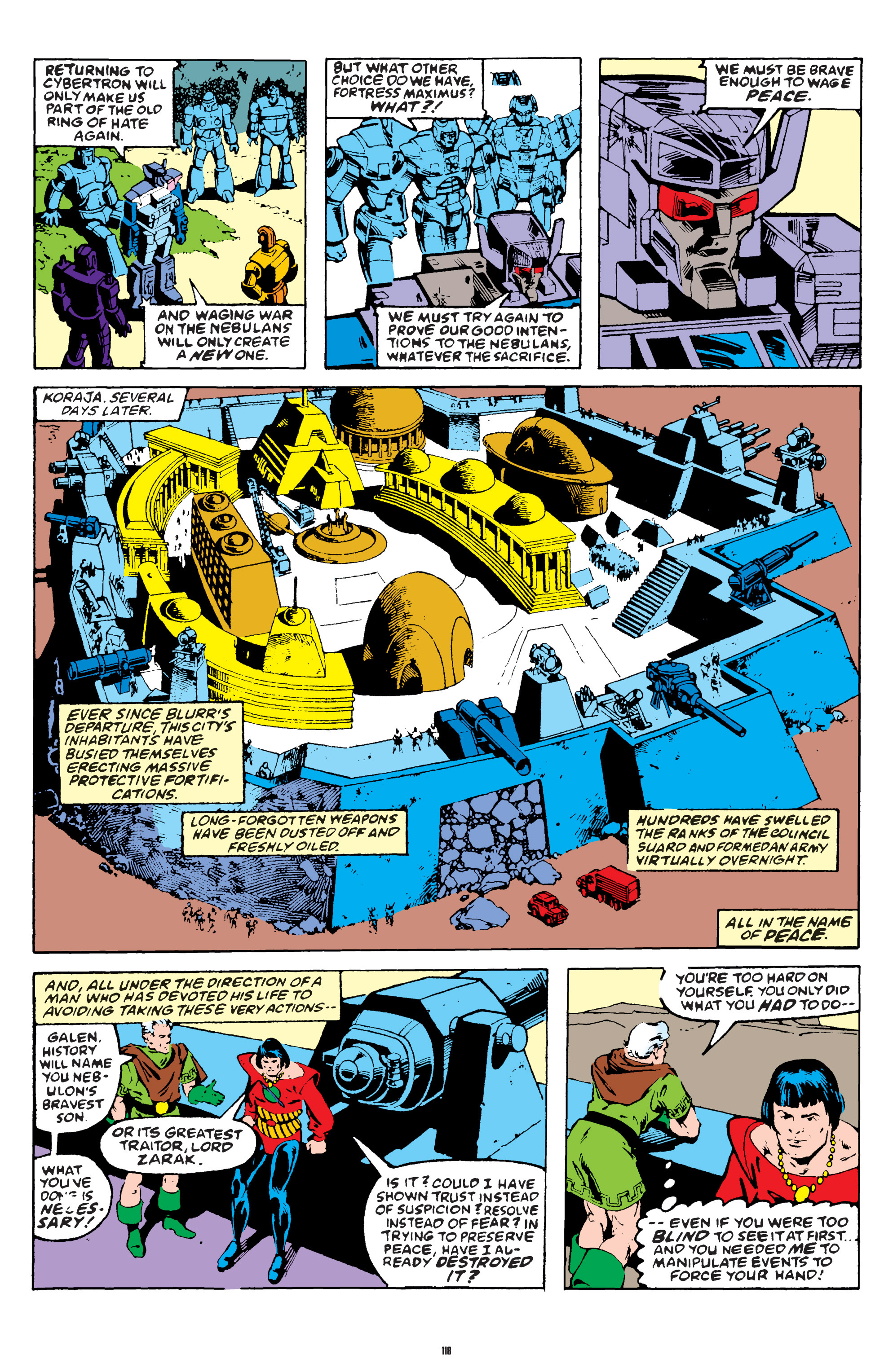 Read online The Transformers Classics comic -  Issue # TPB 7 - 117