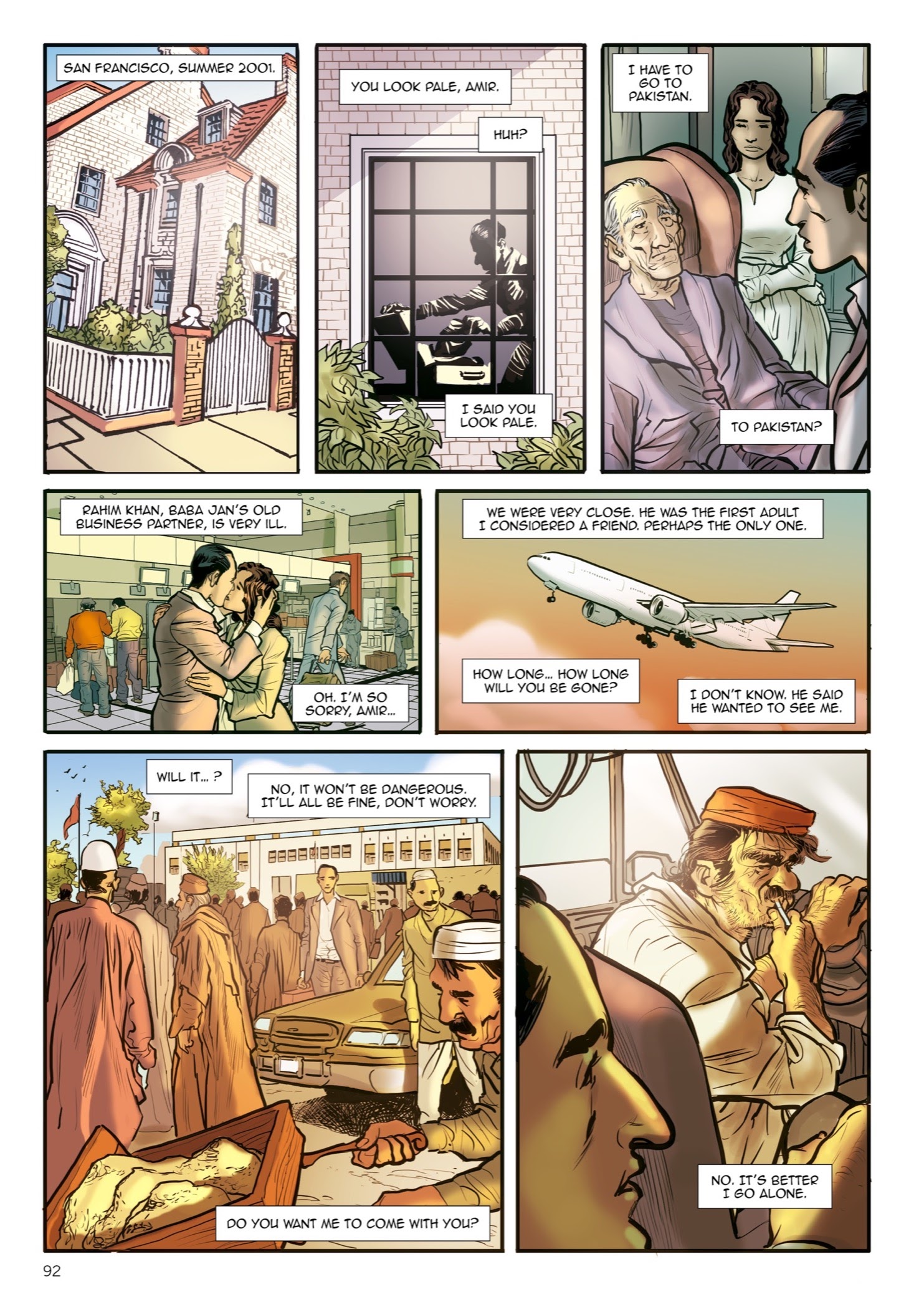 Read online The Kite Runner comic -  Issue # TPB - 93