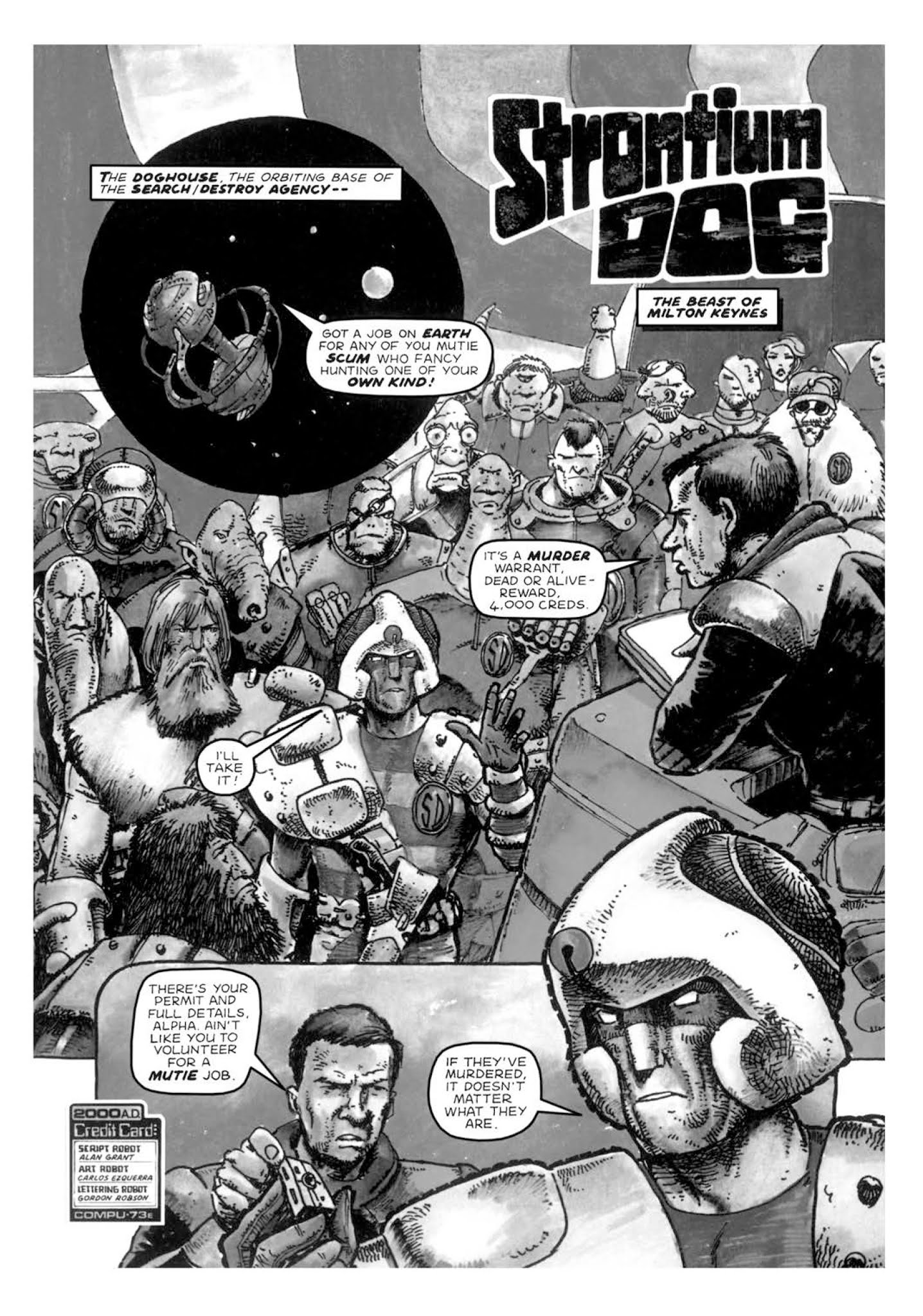 Read online Strontium Dog: Search/Destroy Agency Files comic -  Issue # TPB 3 (Part 4) - 90