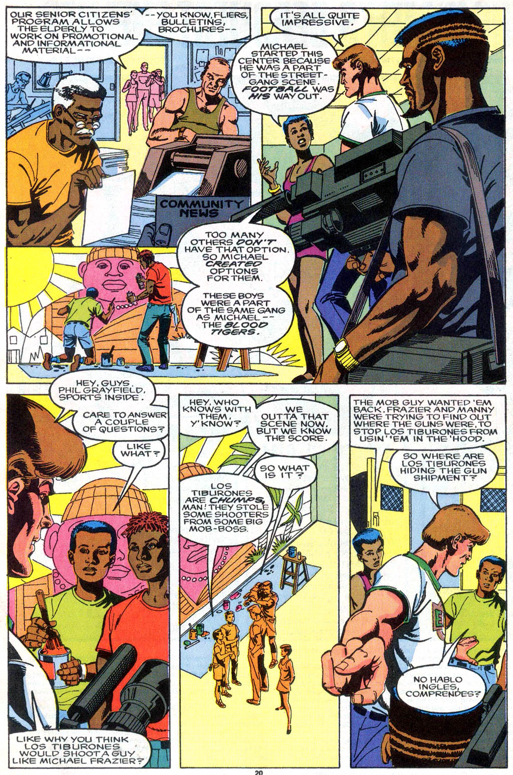 Read online NFL SuperPro comic -  Issue #2 - 16