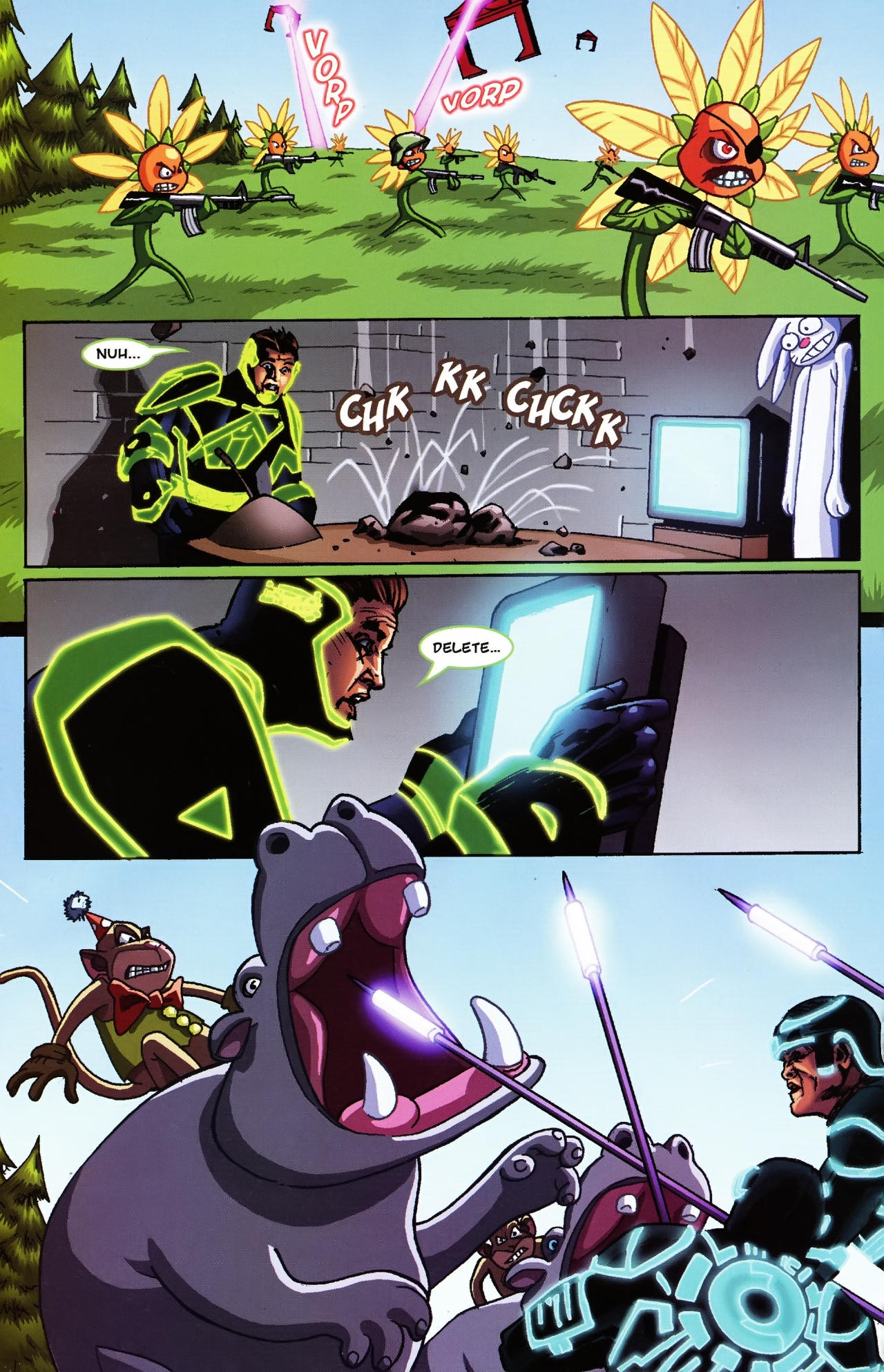 Read online TRON: Ghost in the Machine comic -  Issue #6 - 11