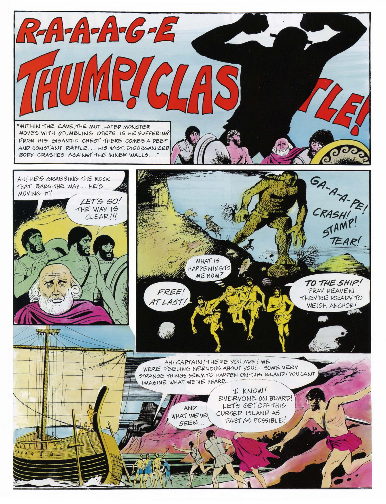 Read online Heavy Metal Presents Ulysses comic -  Issue # TPB - 18