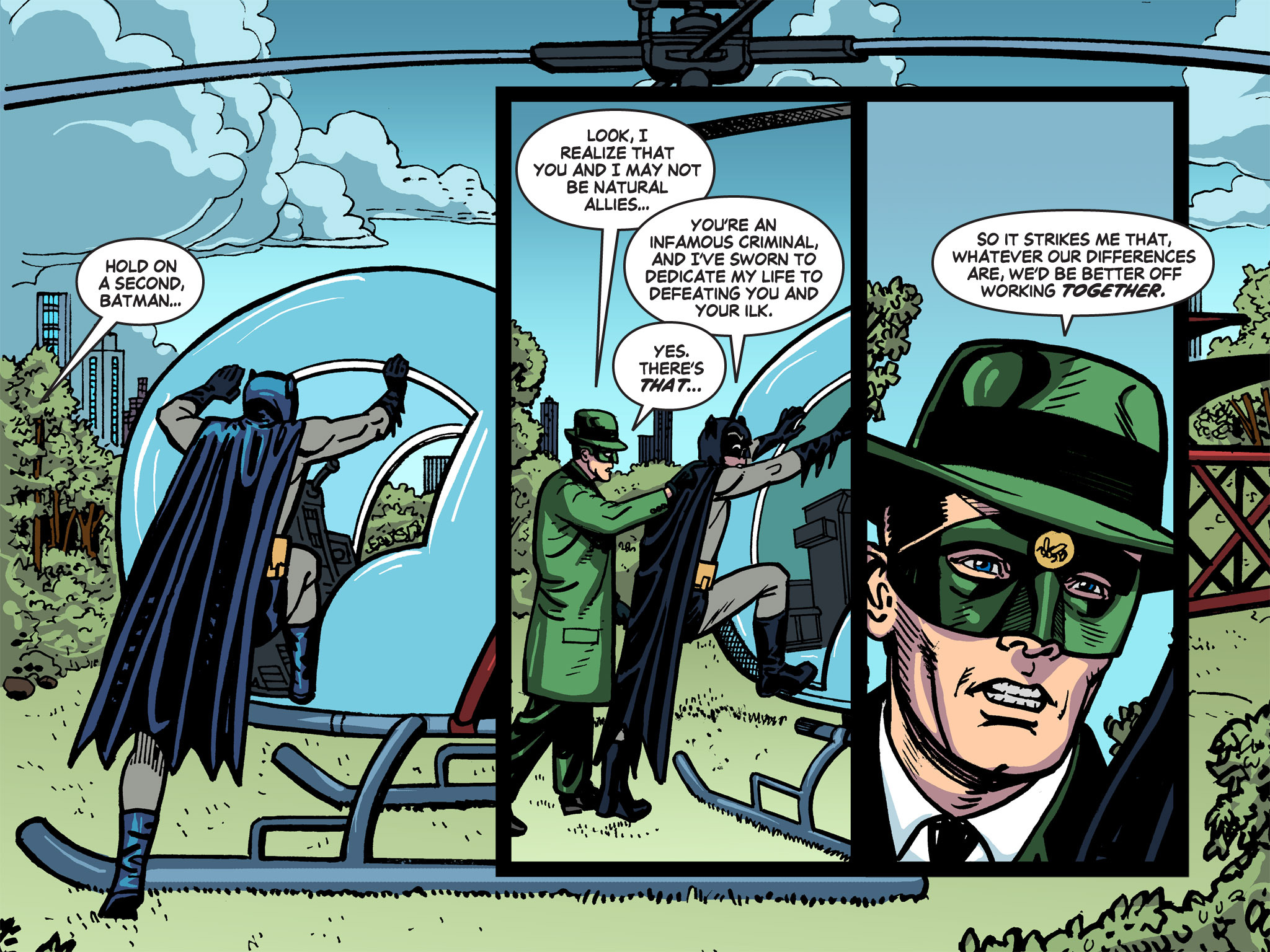 Read online Batman '66 Meets the Green Hornet [II] comic -  Issue #5 - 36