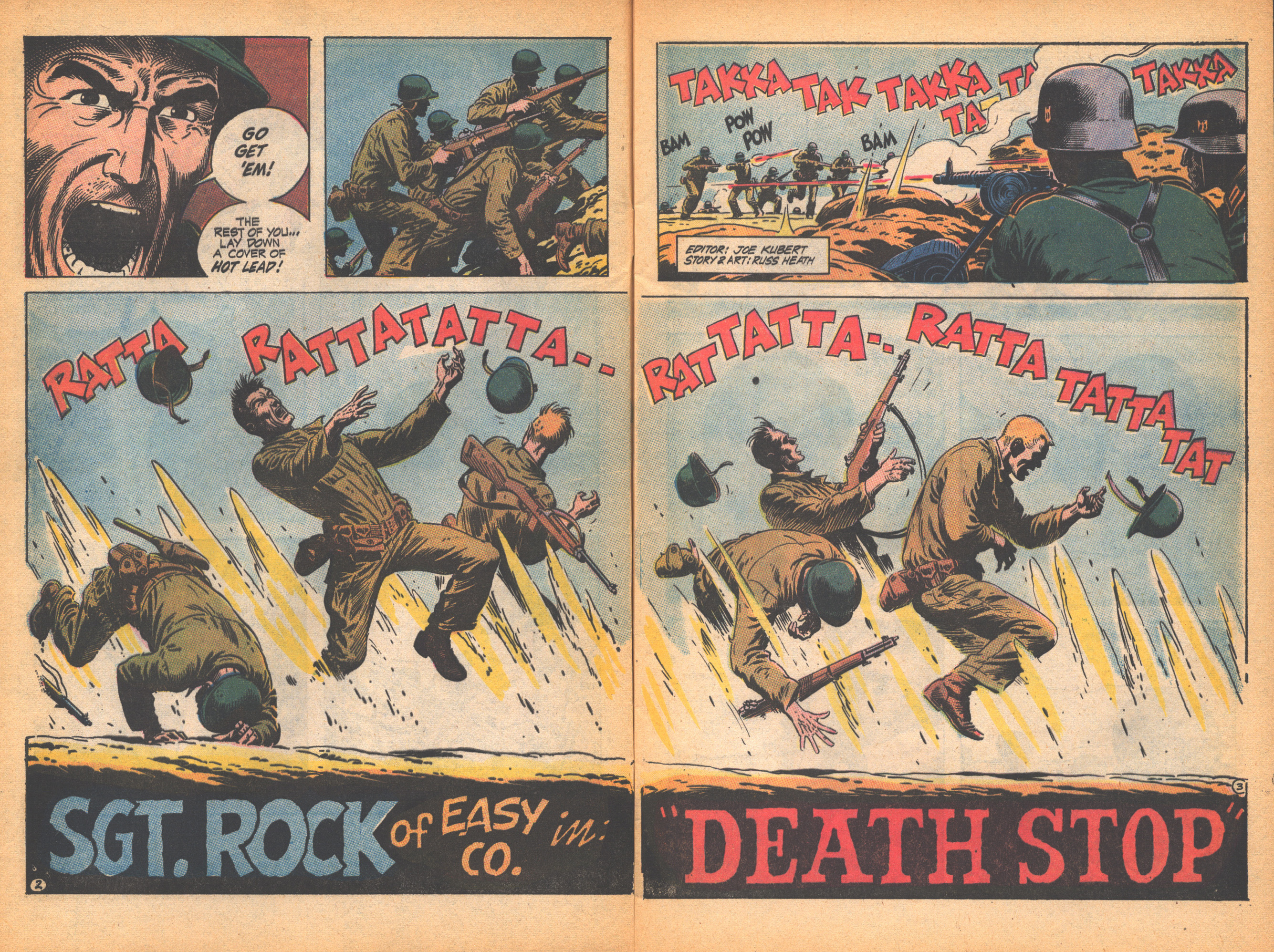 Read online Our Army at War (1952) comic -  Issue #226 - 4
