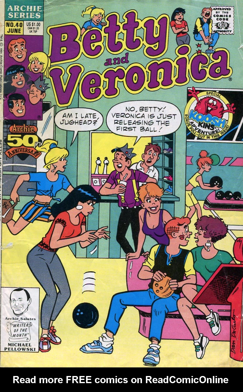 Read online Betty and Veronica (1987) comic -  Issue #40 - 1