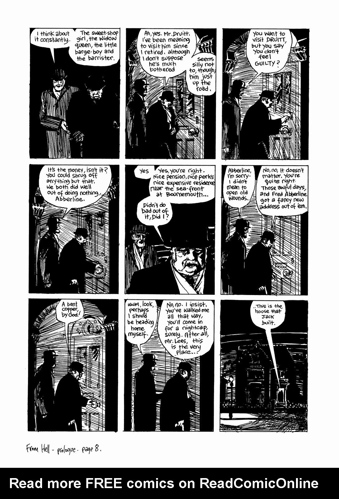Read online From Hell (1991) comic -  Issue # TPB - 14